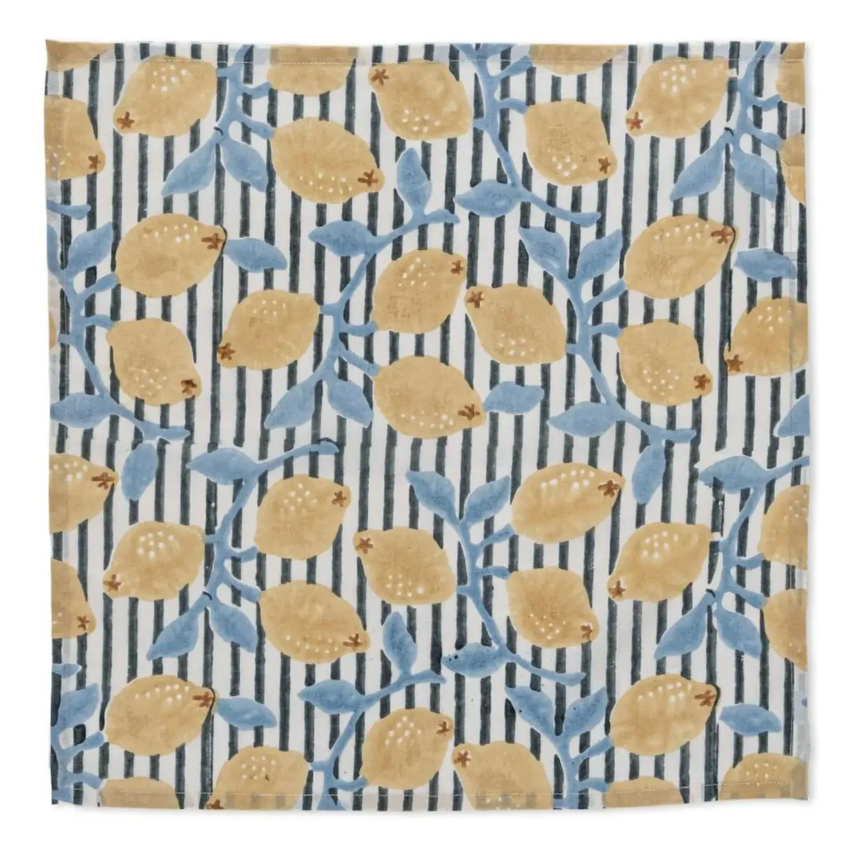 Sicily Set of 8 Napkins - Yellow, Cotton product