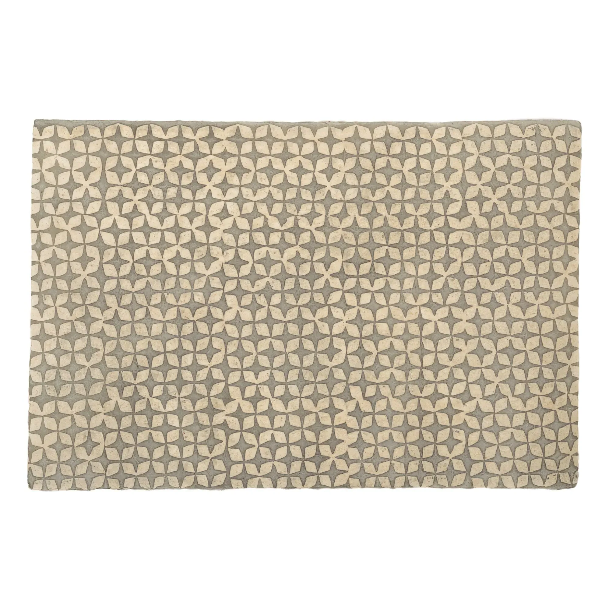 Stars Batik Wallpaper Set of 12 Sheets - Grey alternate view