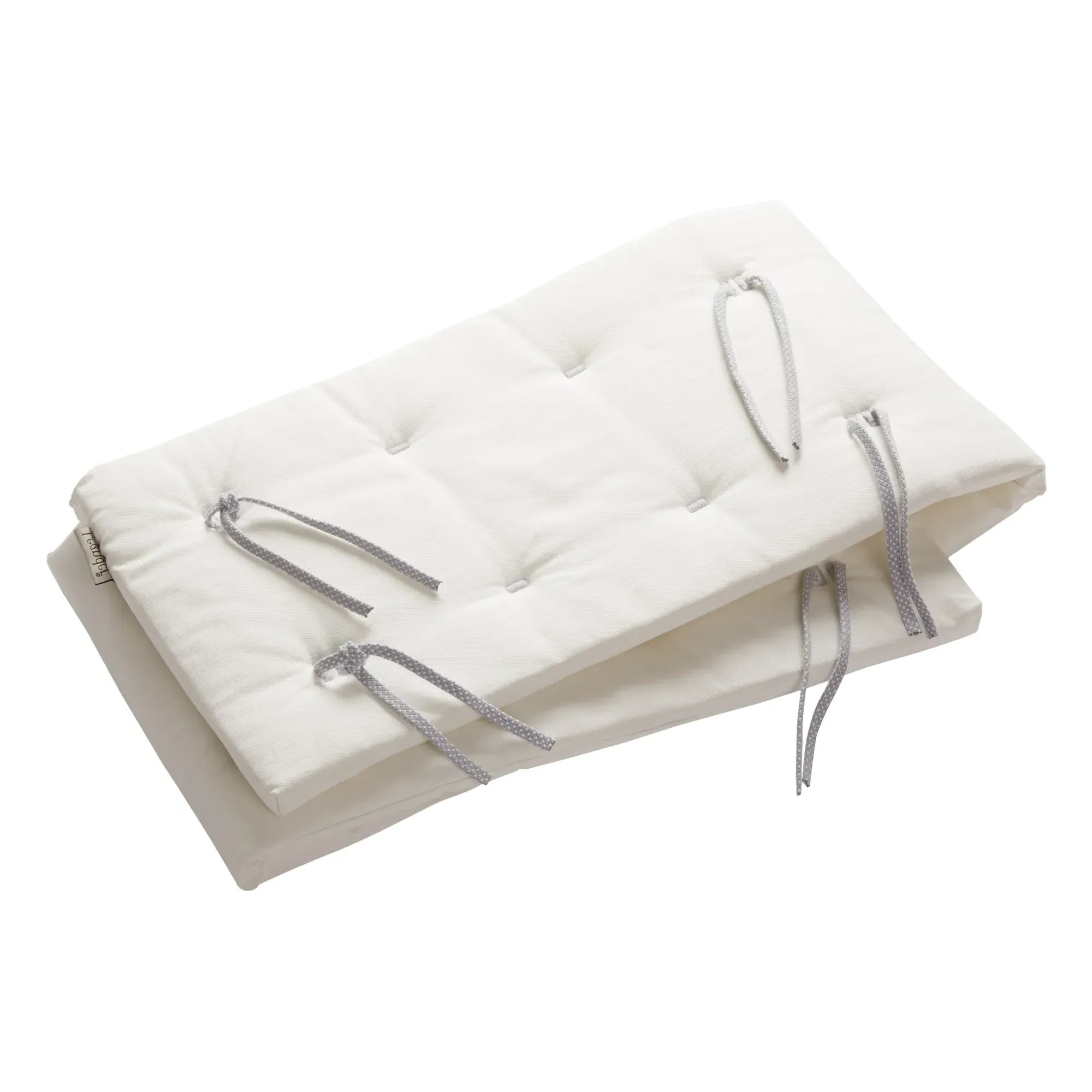 Linéa et Luna Cot Bumper - White, Organic Cotton product