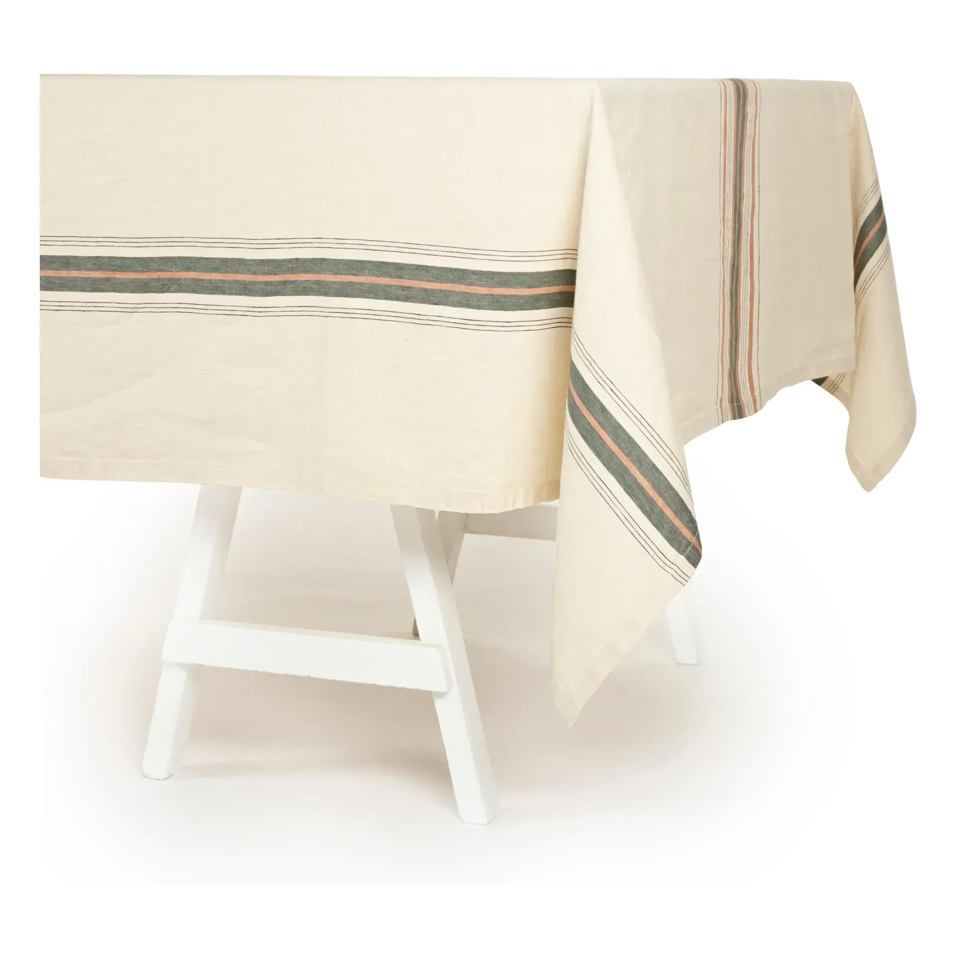 Gypsume Tablecloth - Multicoloured, Washed Linen alternate view