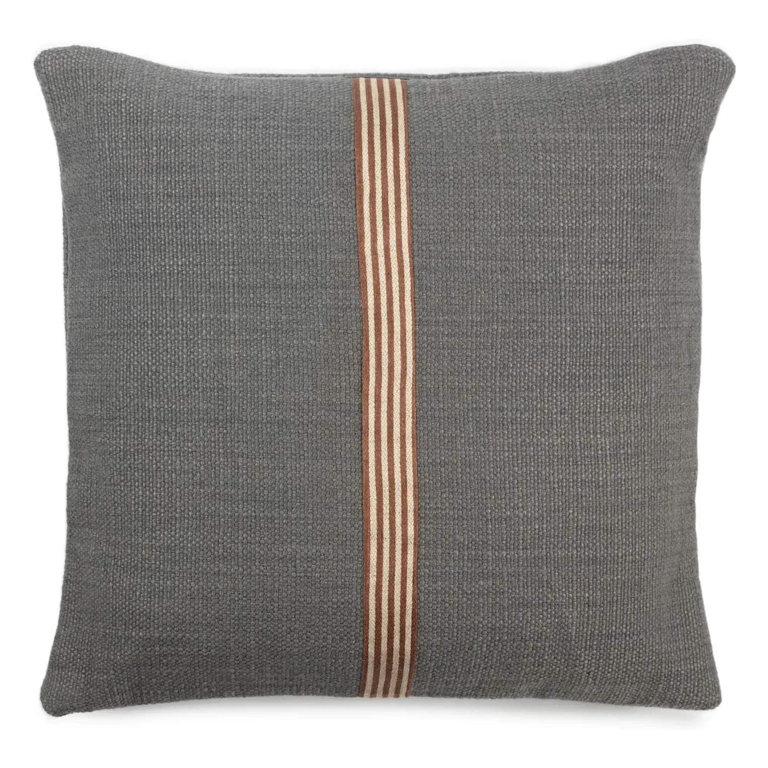 Jasper Cushion Cover - Carbon, Linen product