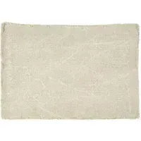 Pacific Fringed Place Mat - Ecru, Washed Linen alternate view