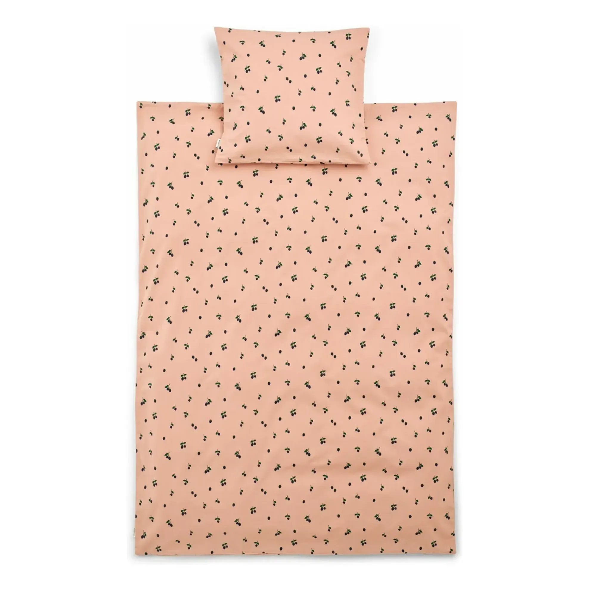 Carl Junior Bed Linen Set - Berry, Organic Cotton alternate view