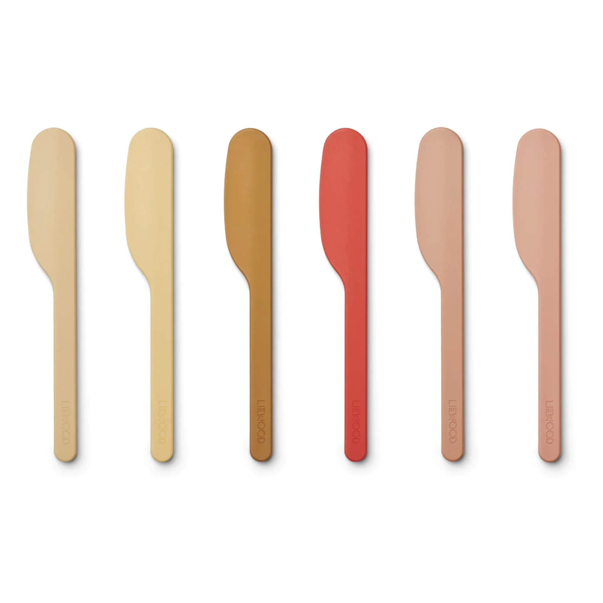 Davis PLA Knives Set of 6 - Multicoloured alternate view