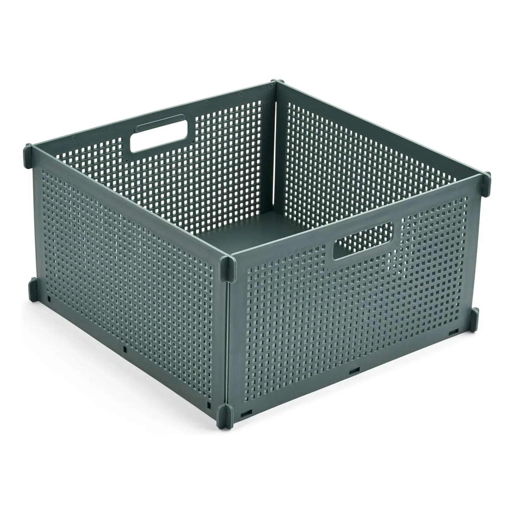 Dirch Perforated Storage Box - Whale Blue, Recycled Polypropylene product