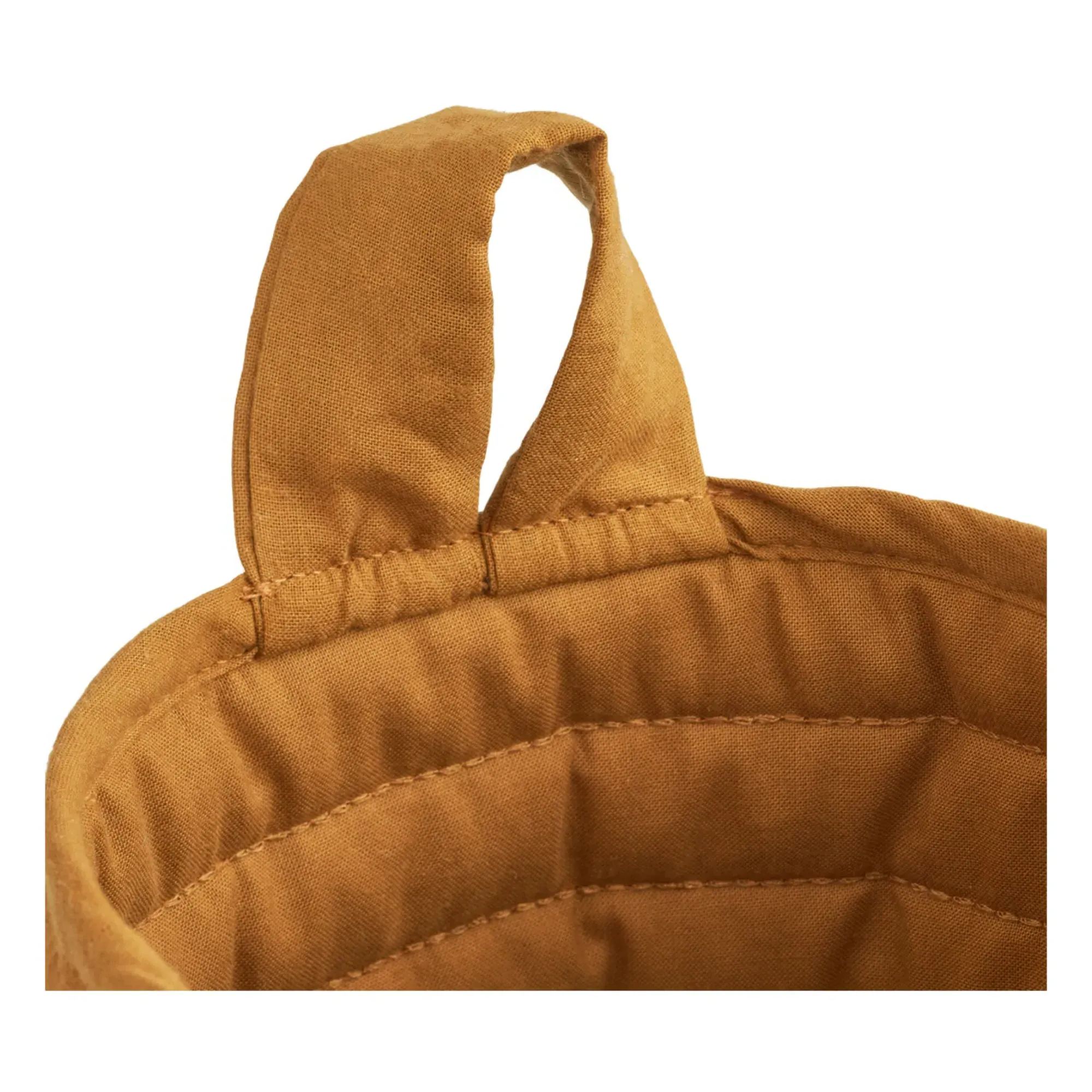 Faye Storage Basket - Caramel, Organic Cotton alternate view