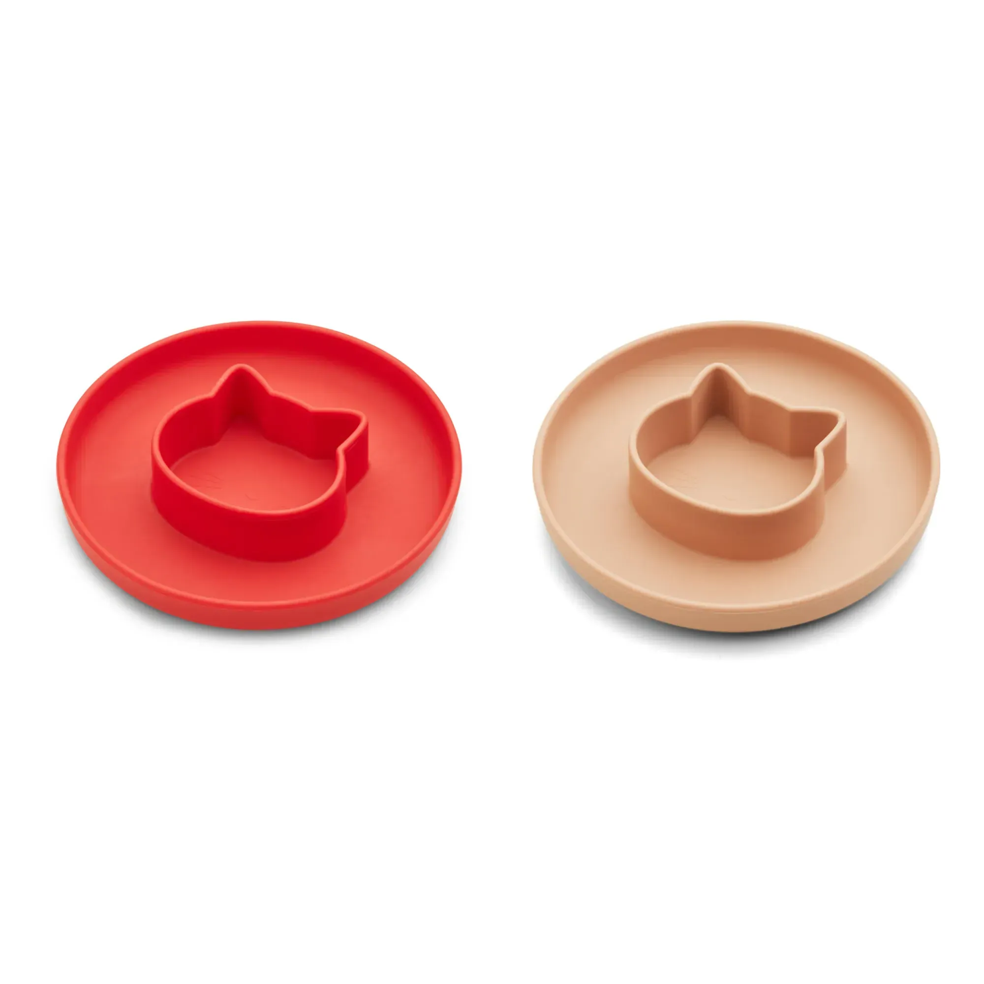Gordon Plates Set of 2 - Red, Silicone alternate view