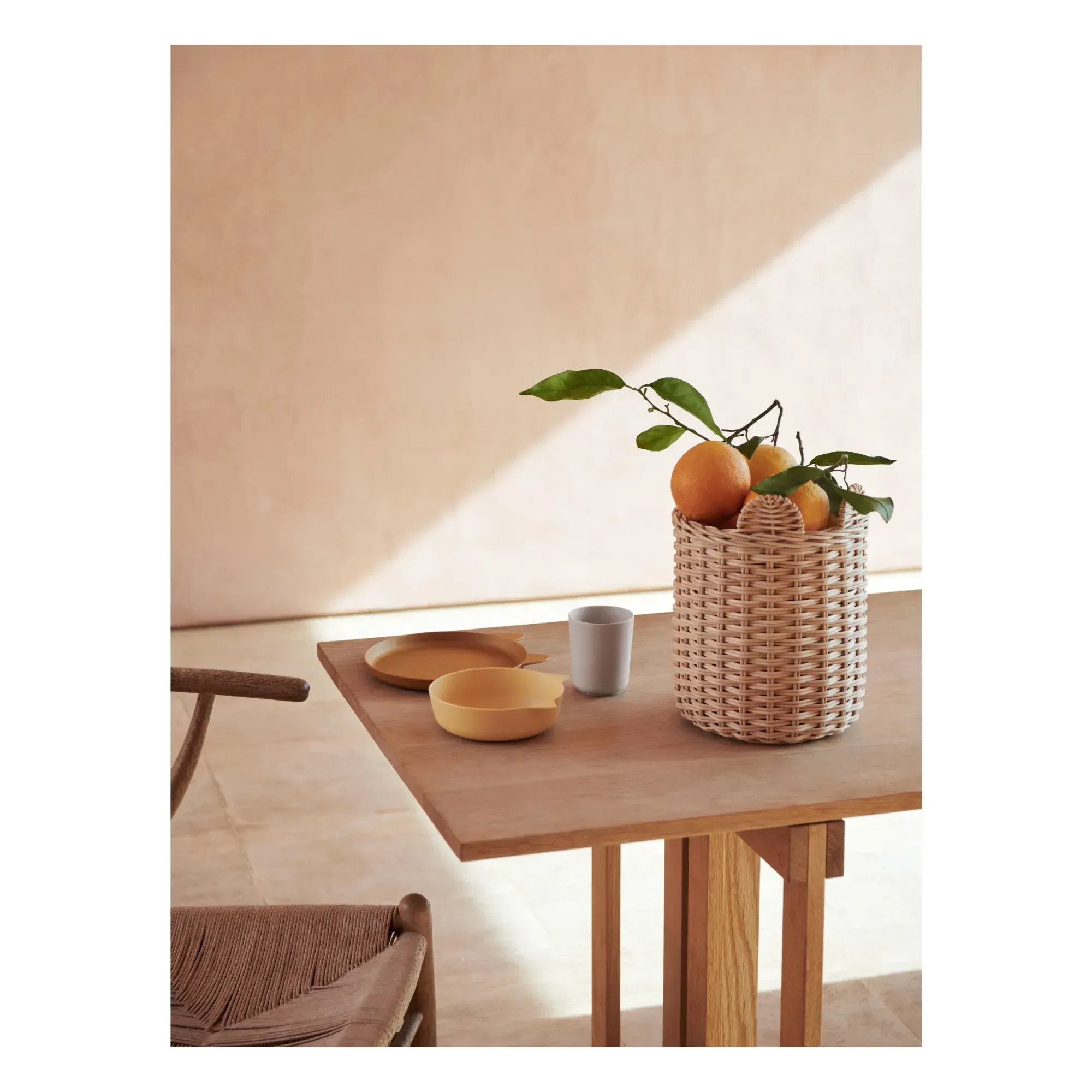 Inger Rattan Basket - Natural alternate view
