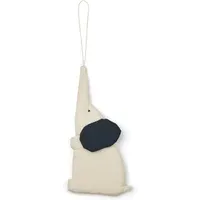 Leonard Elephant Wall Decoration - Sand, Organic Cotton alternate view