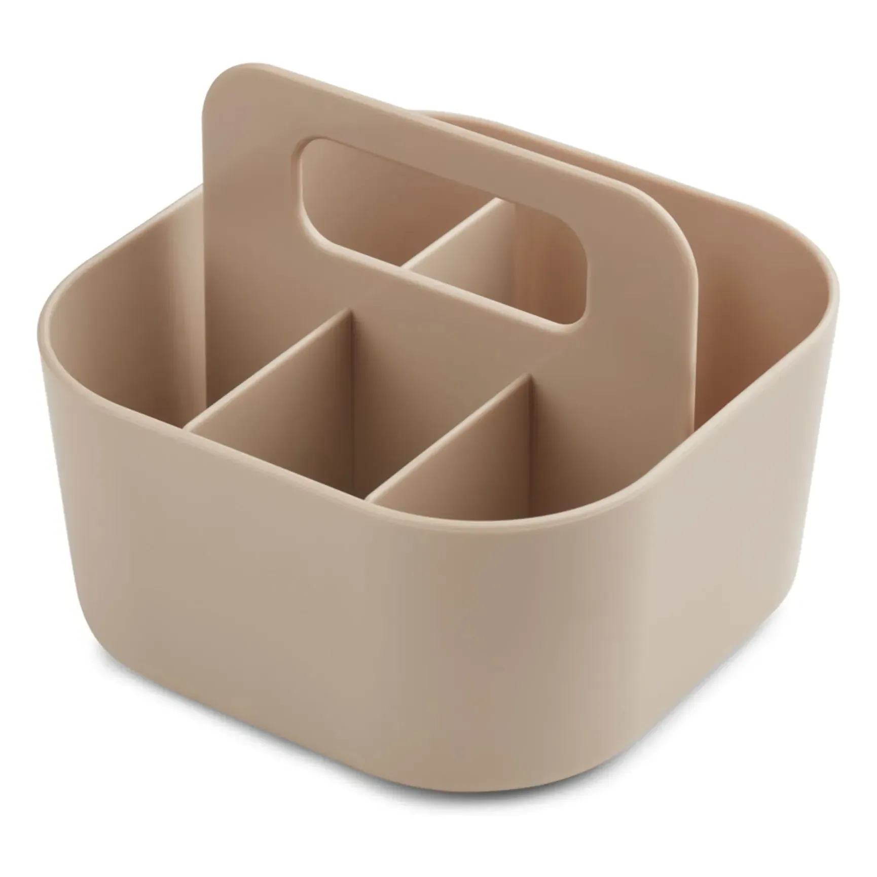 May Storage Box with 6 Compartments - Sand, Recycled ABS product