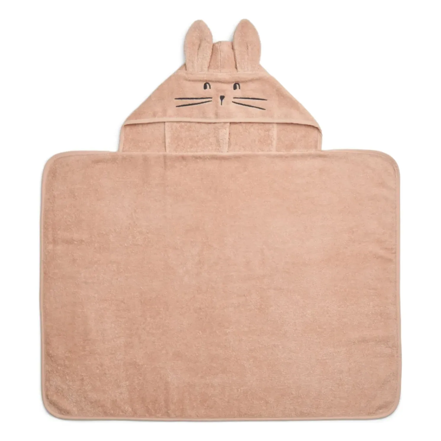 Vilas Hooded Bath Cape - Pale Tuscany, Organic Cotton product