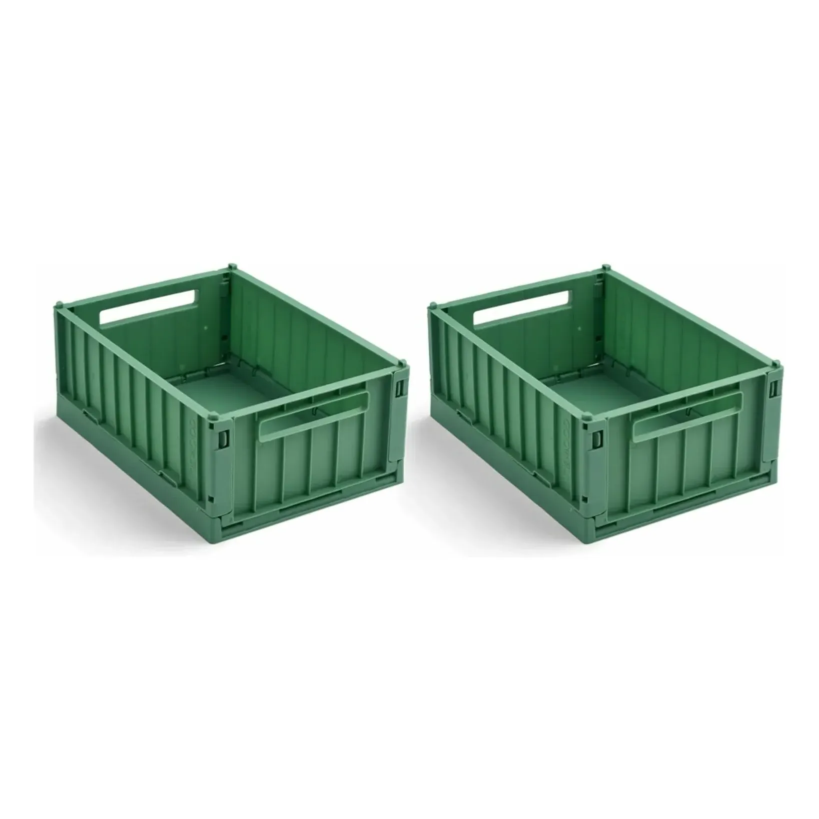 Weston Folding Crate Set of 2 - Dusty Ivy, Recycled PP product