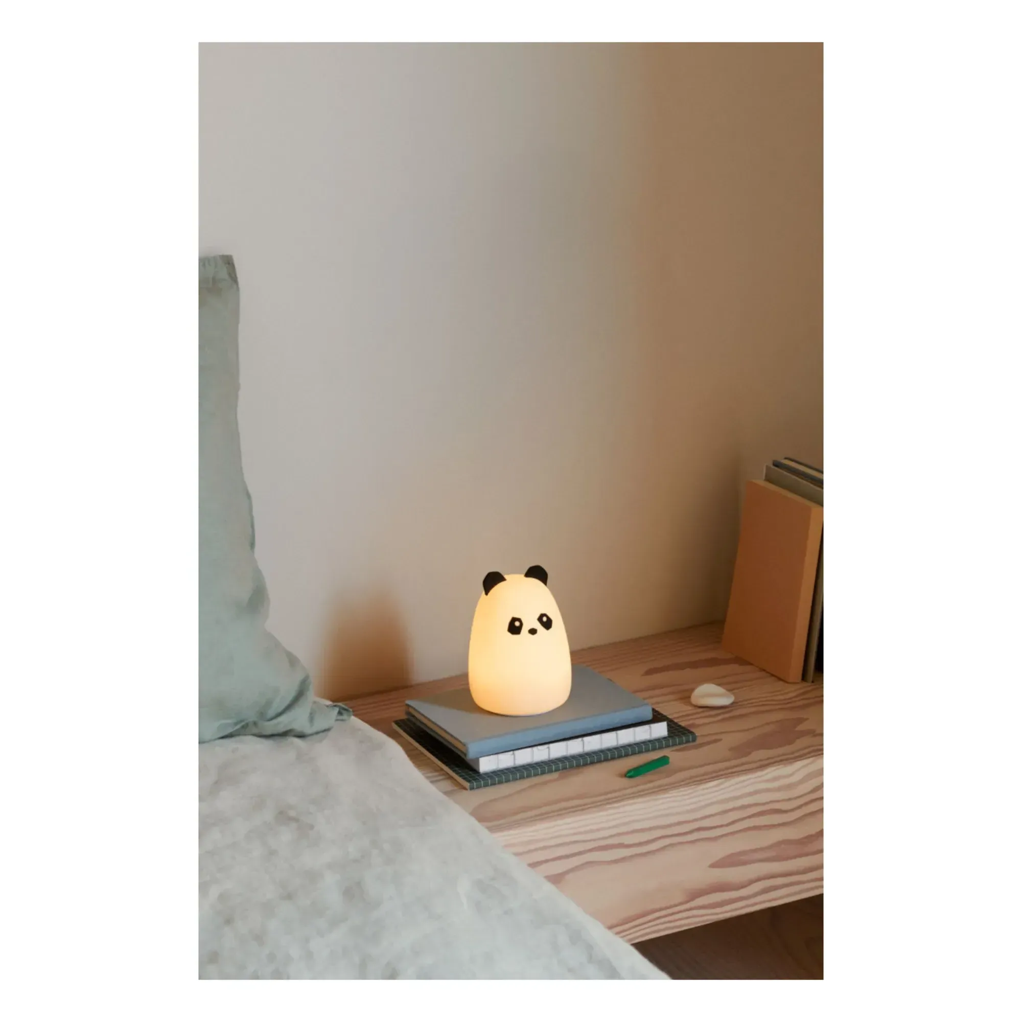 Winston Animal Night Light - Cream, Silicone alternate view