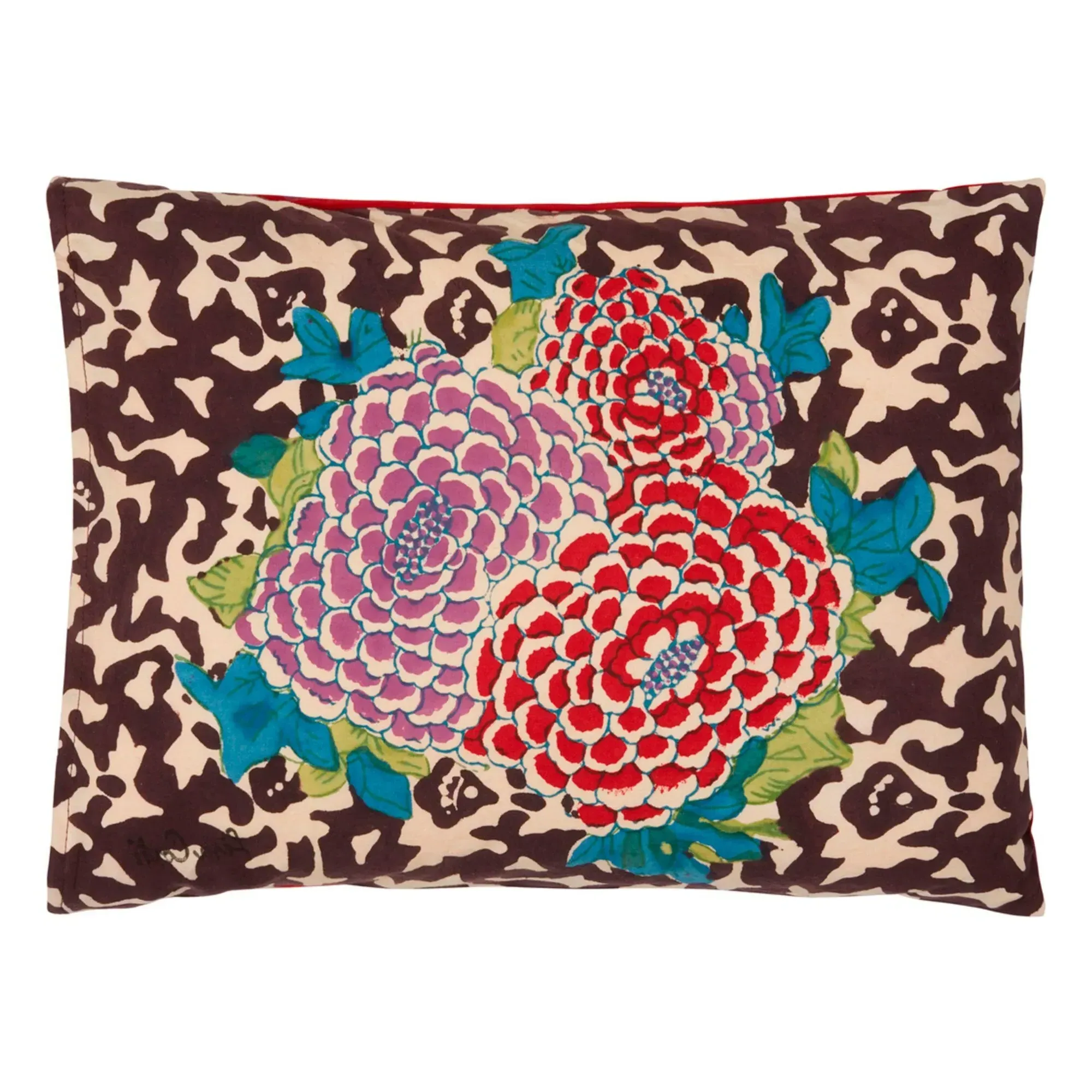 Arabesque Corolla Cushion Cover - Multicoloured, Cotton product