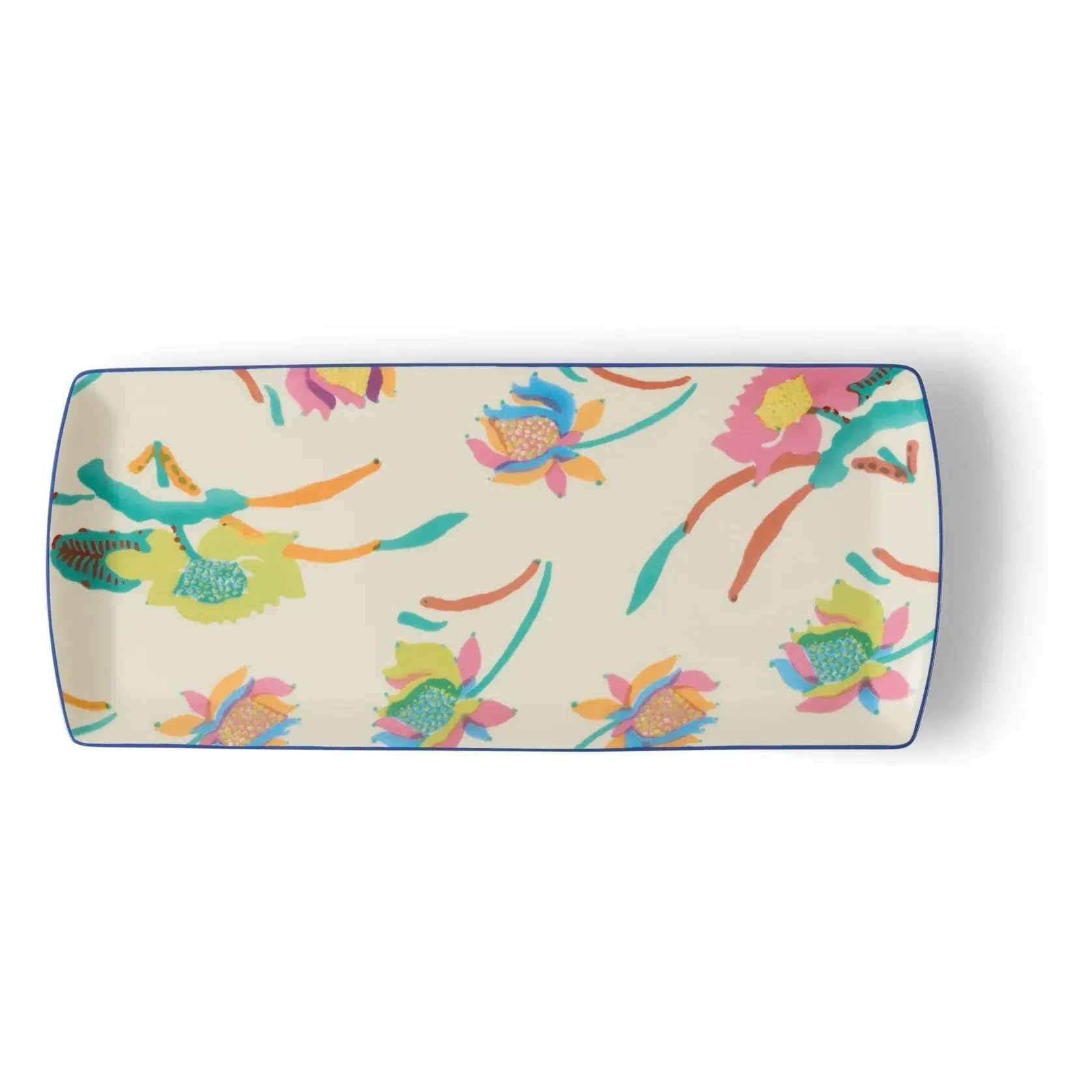 Japanese Porcelain Rectangular Tray - Cream product