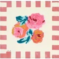 Nizam Square Napkin - Pink, Cotton alternate view