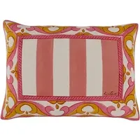 Nizam Striped Cushion Cover - Pink, Cotton alternate view
