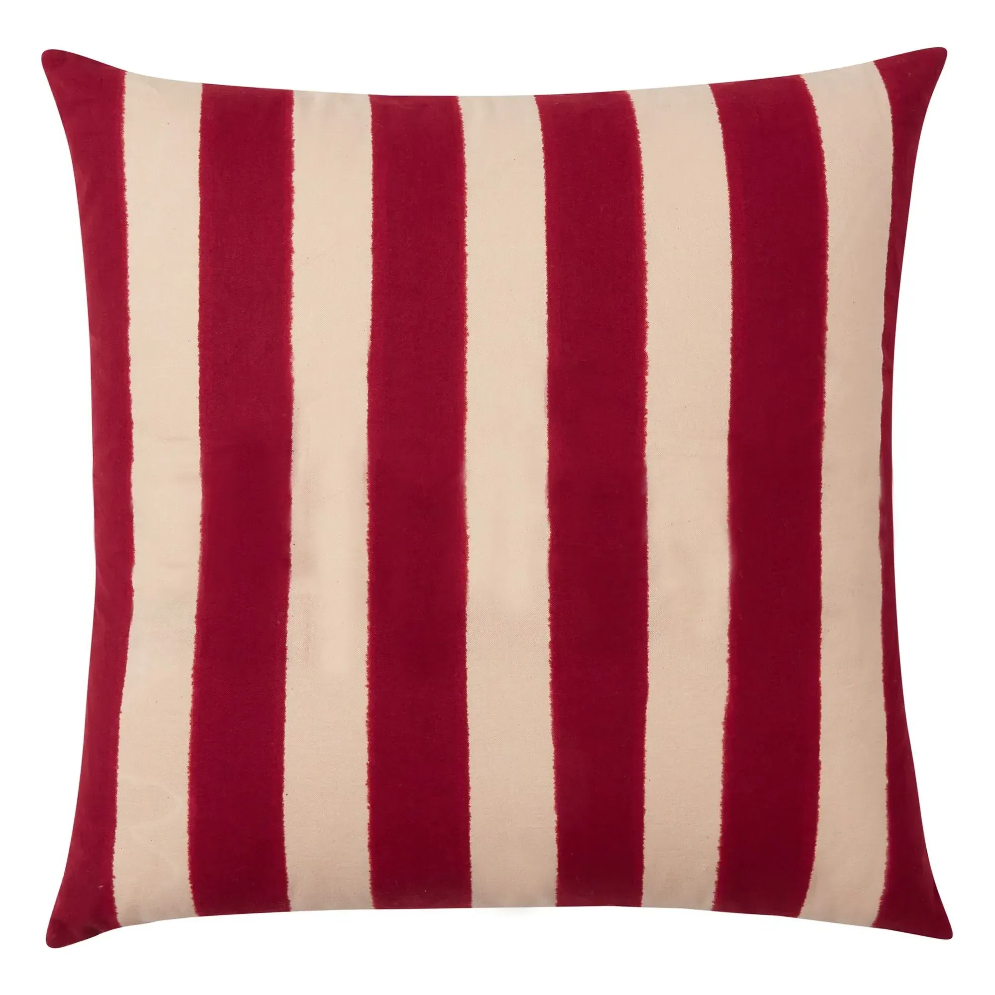 Nizam Stripes Cushion Cover - Green, Cotton alternate view