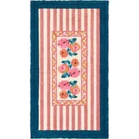 Nizam Throw - Pink, Cotton alternate view