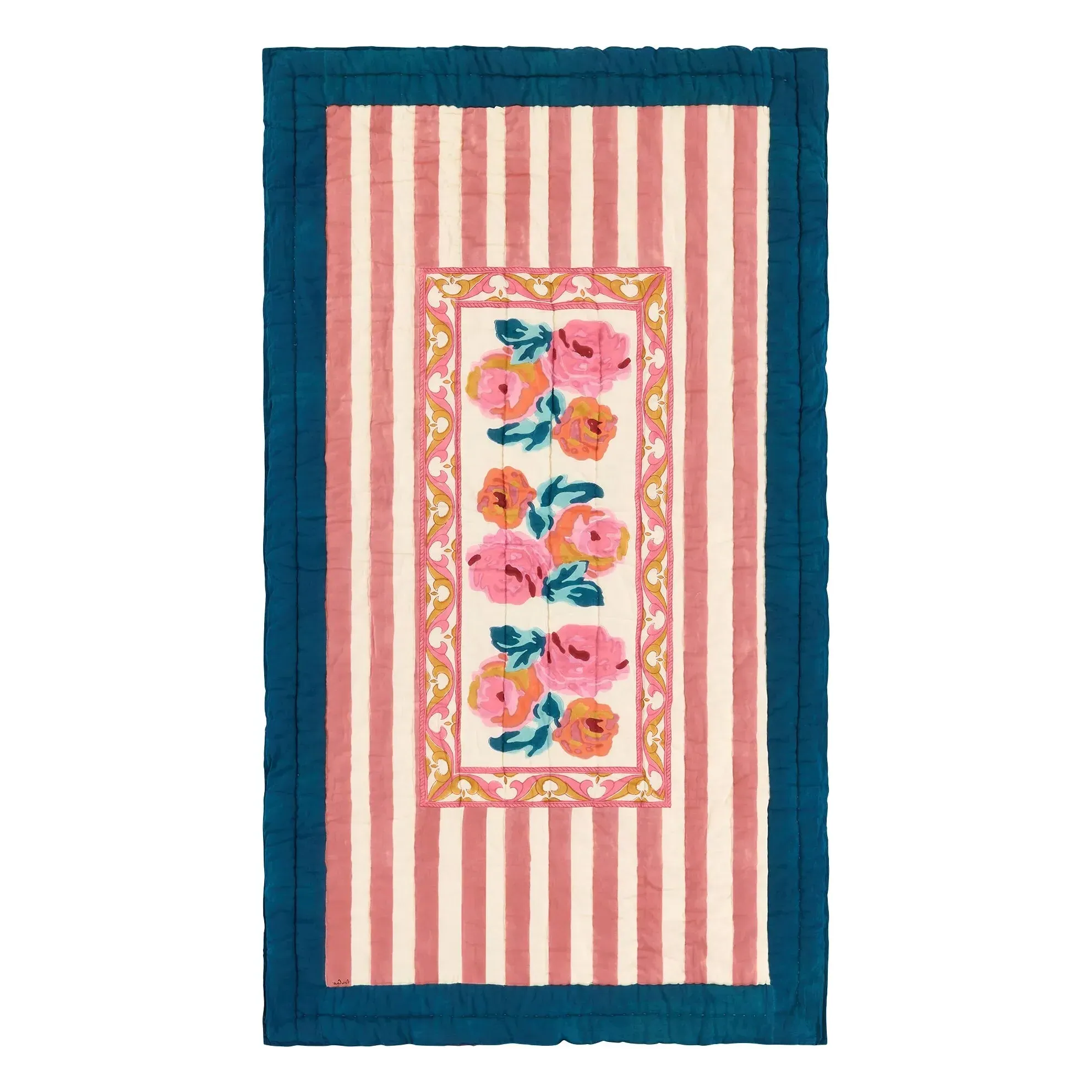 Nizam Throw - Pink, Cotton product