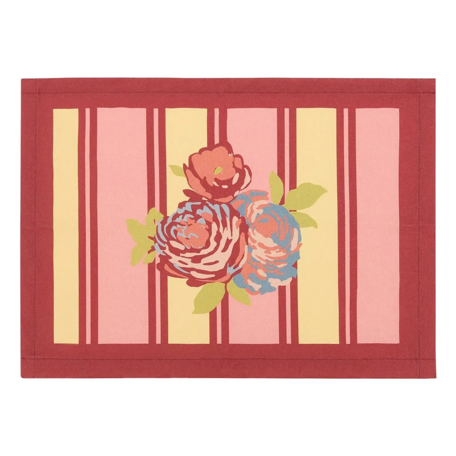 The Socialite Family Placemat - Red, Cotton product