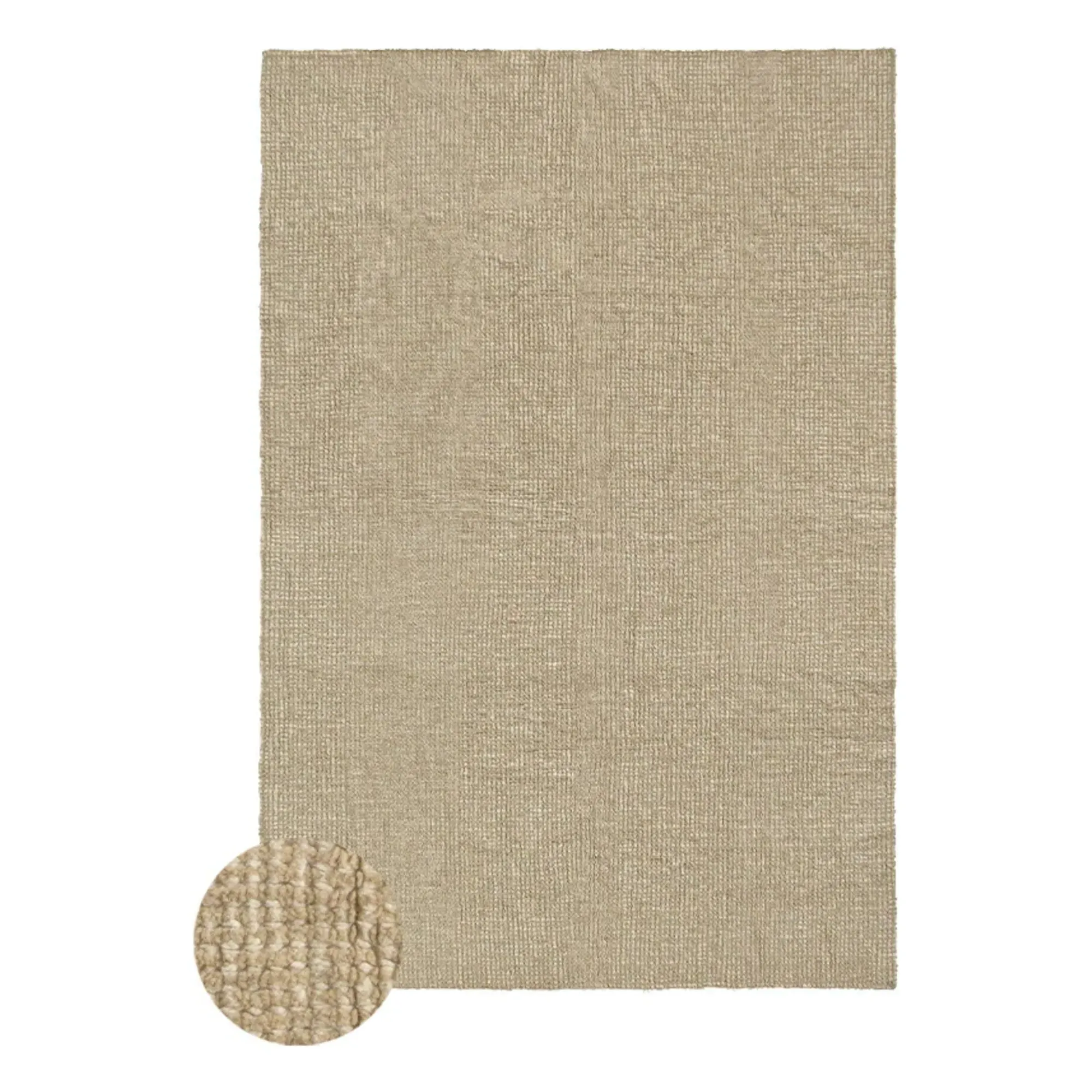 Bliss Woolable Rug - Beige, Wool product