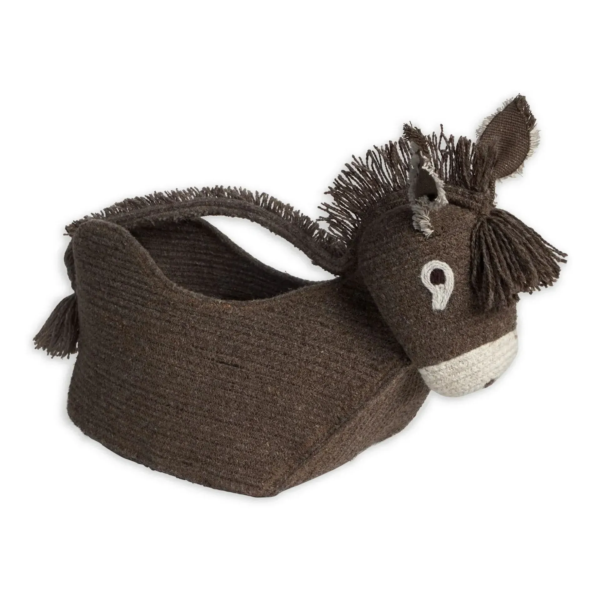 Hector x Villa Magnan Storage Basket - Dark Brown, Wool product