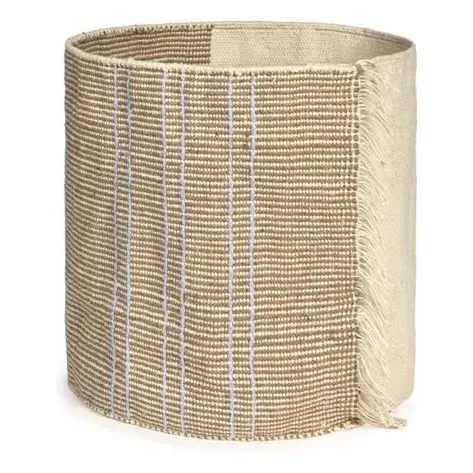 Jacaranda Woven Storage Basket - Beige, Cotton product