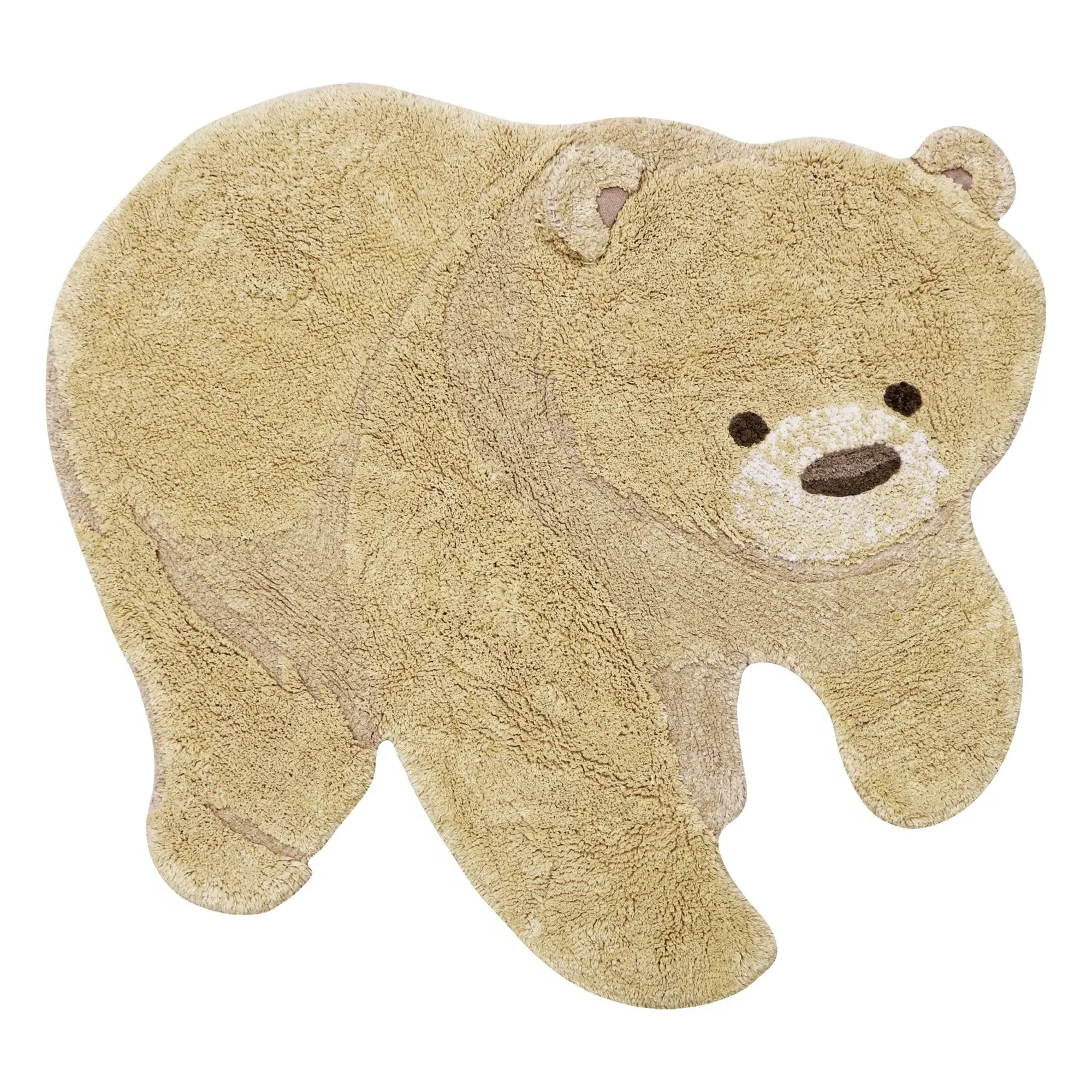Lorena Canals Bear Shaped Rug - Beige, Cotton product