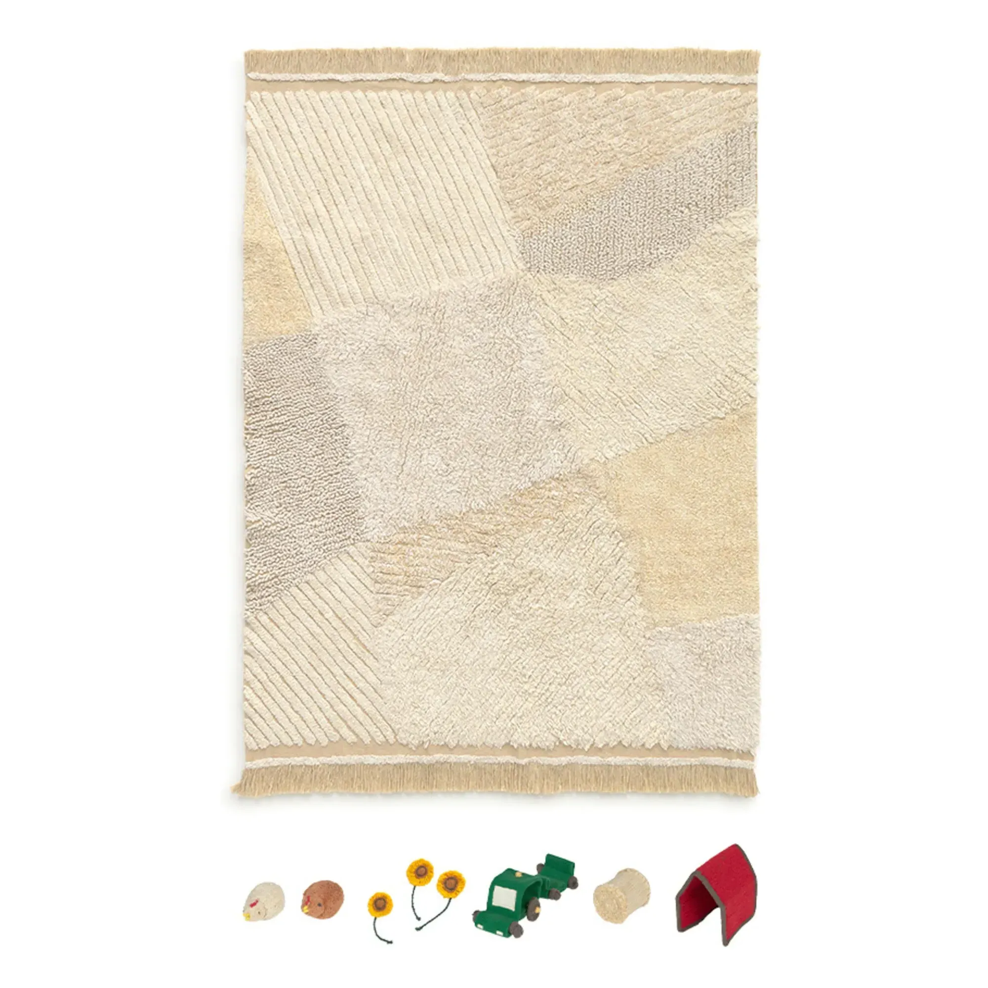 Lorena Canals Farm Rug - Beige, Cotton product