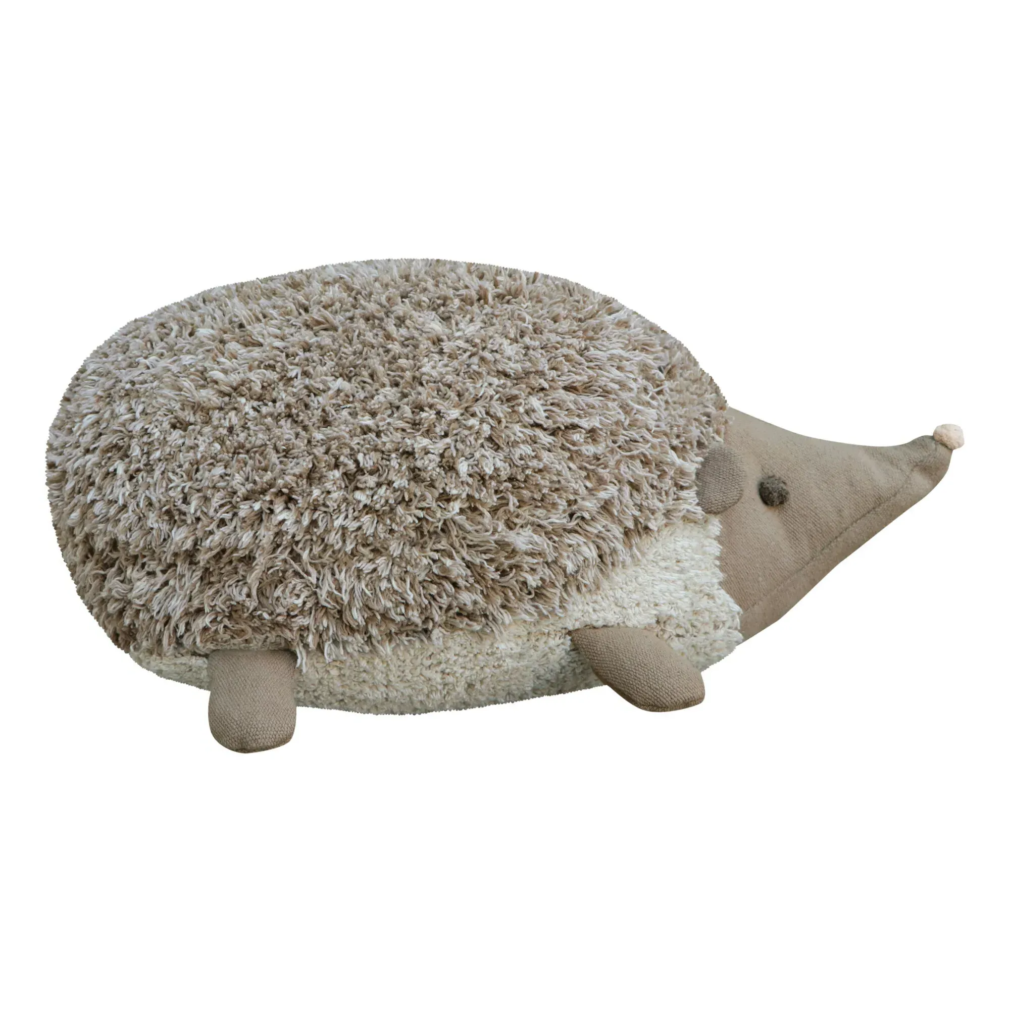 Lorena Canals Hedgehog Floor Cushion - Beige, Cotton product
