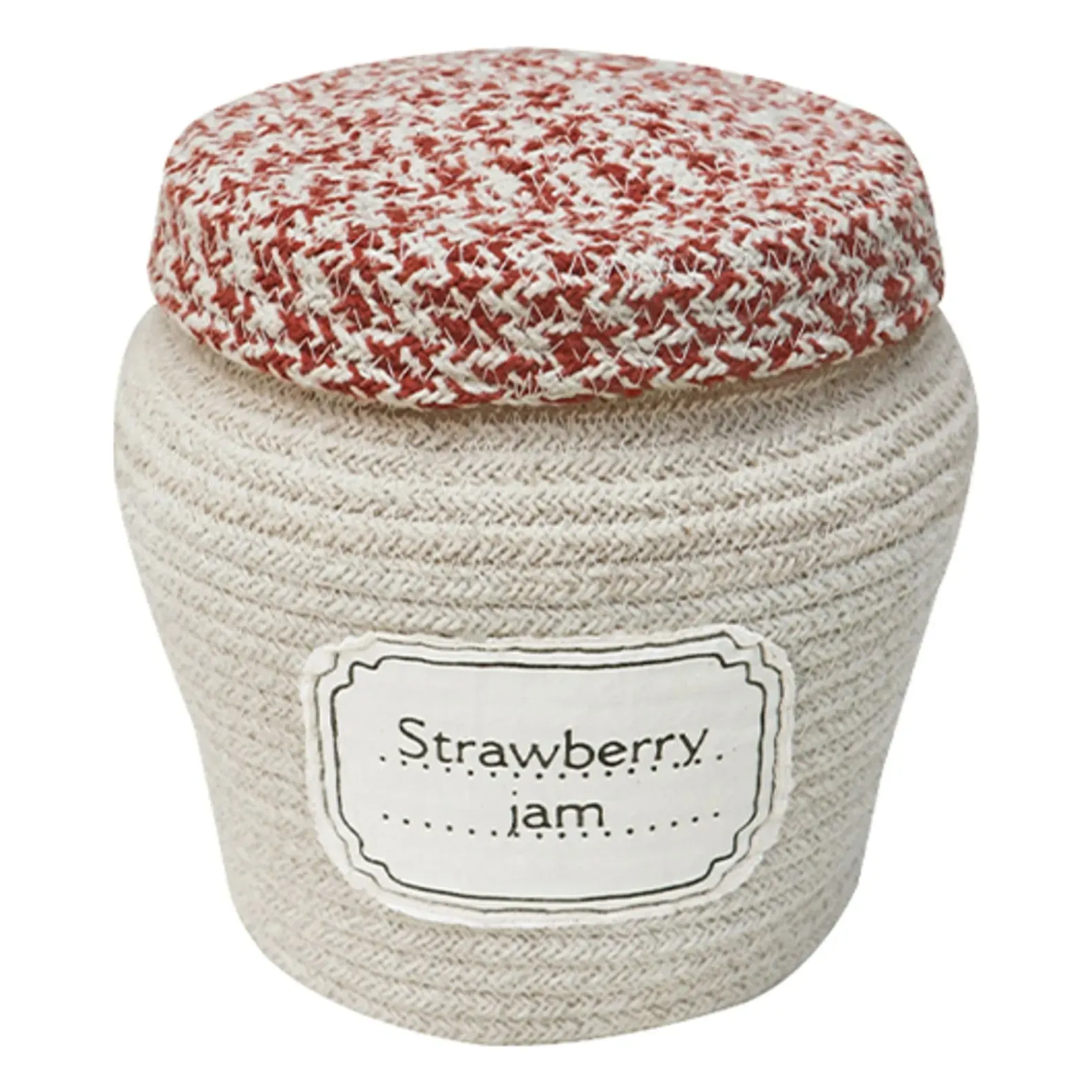 Lorena Canals Jam Storage Basket - Yellow, Cotton product