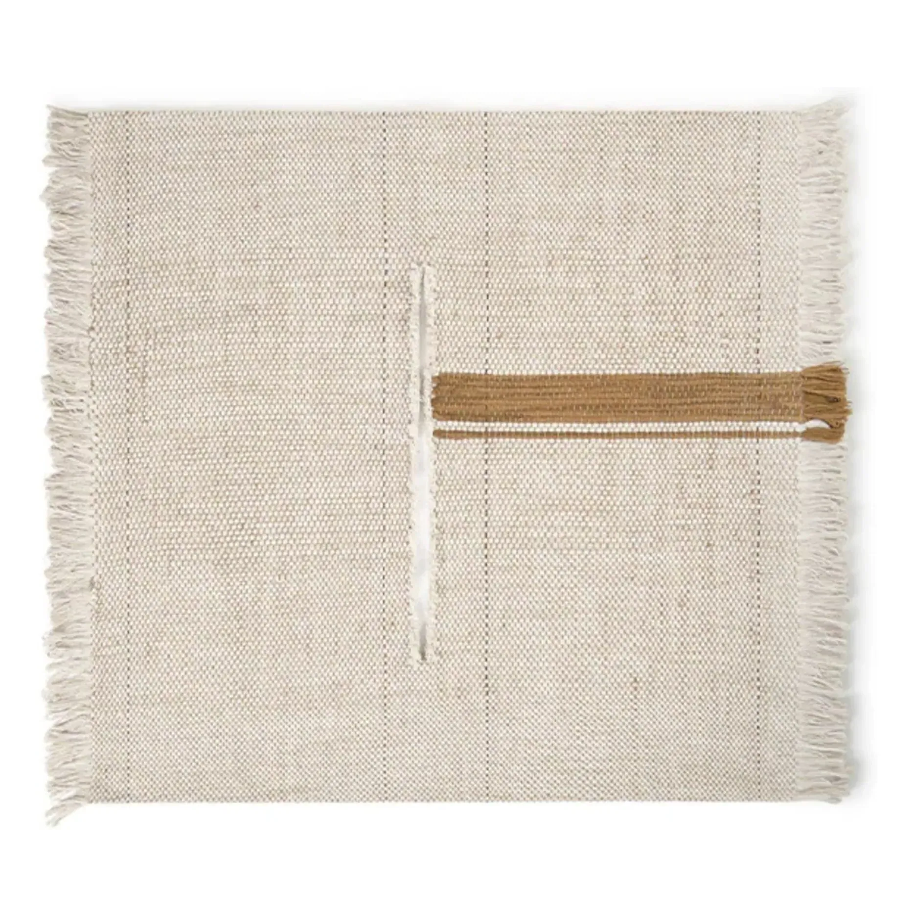 Pedregal Wall Textile - Ecru, Cotton Jute Blend product