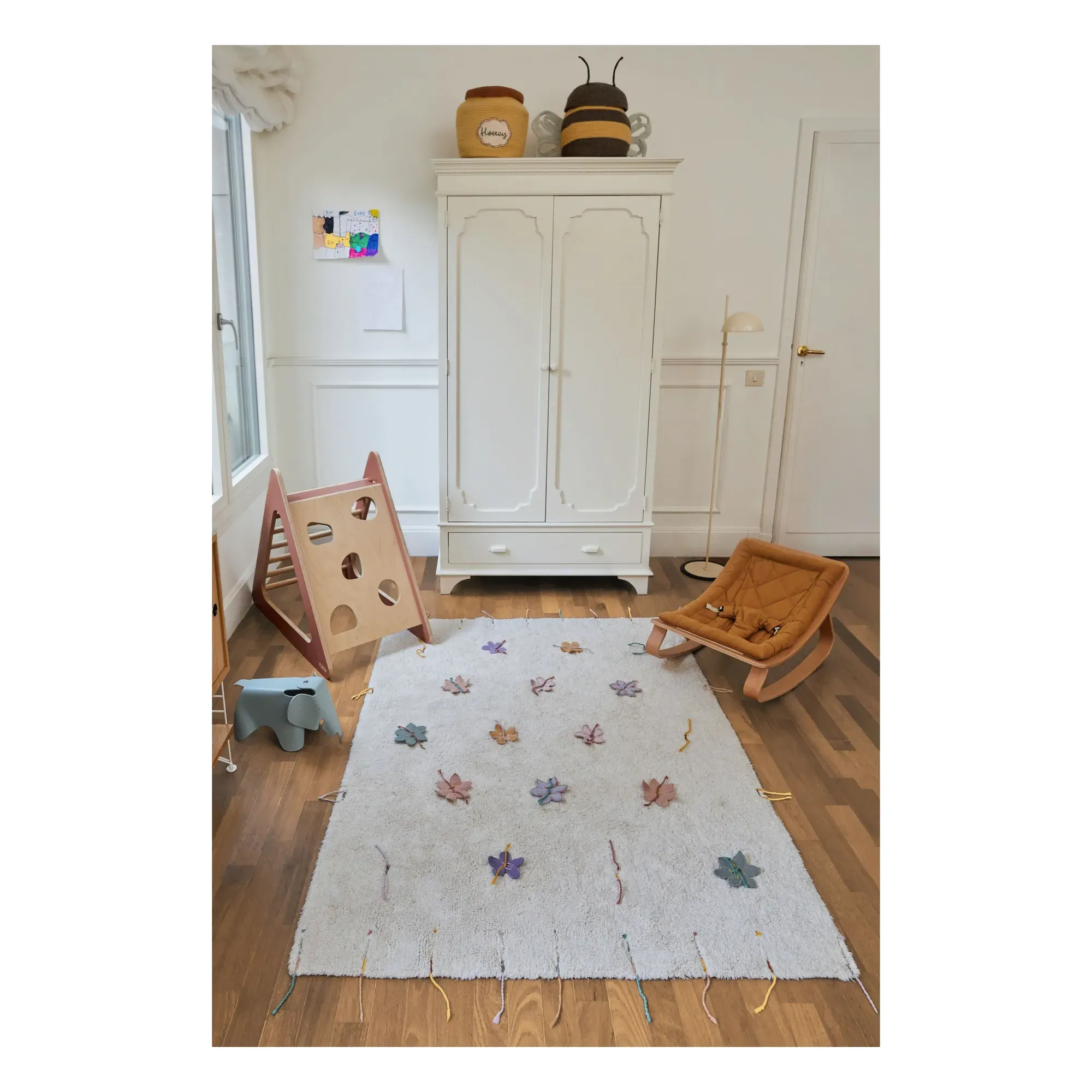 Wildflowers Interactive Play Rug - Multicoloured, Cotton alternate view