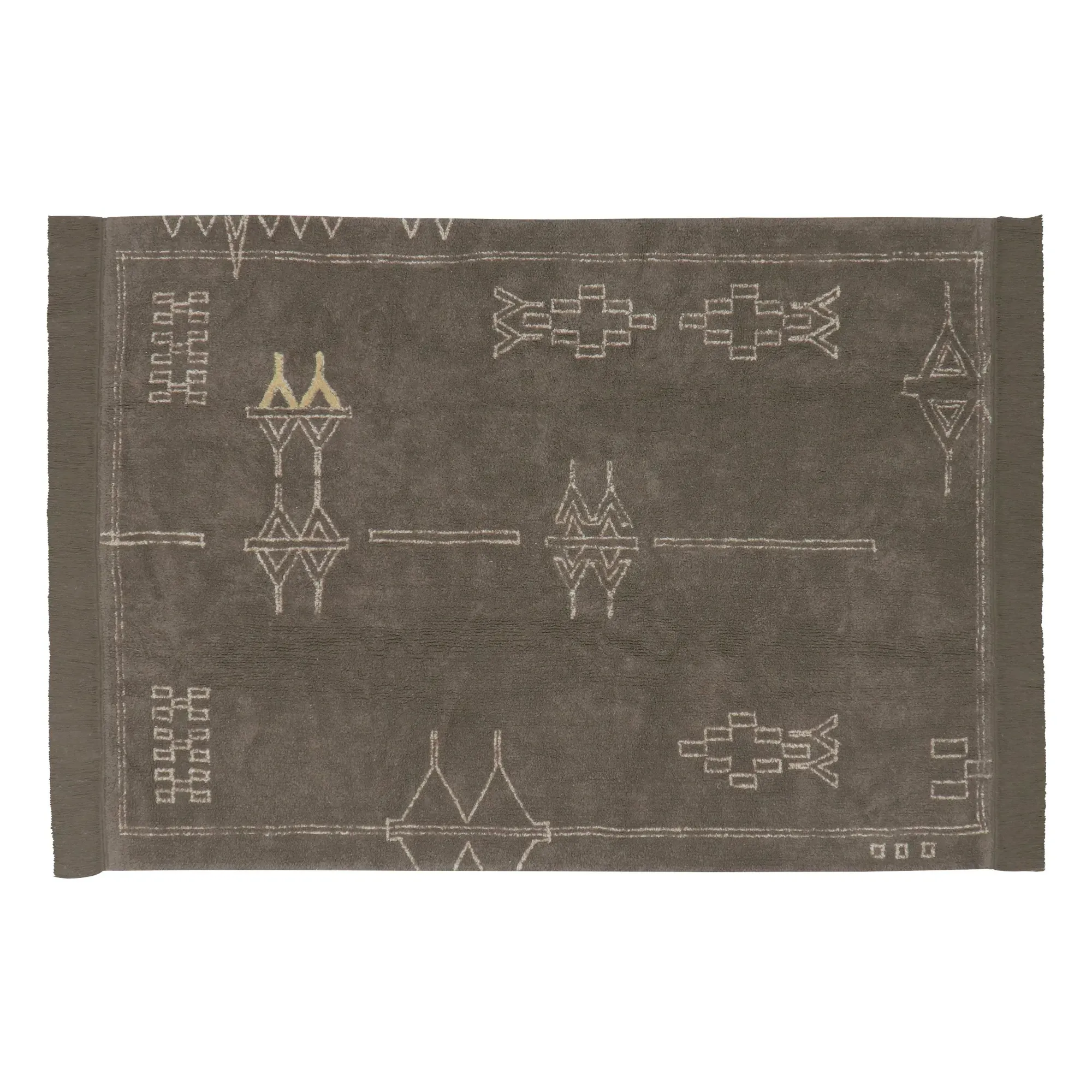 Lorena Canals Kerman Rug - Brown, Cotton alternate view