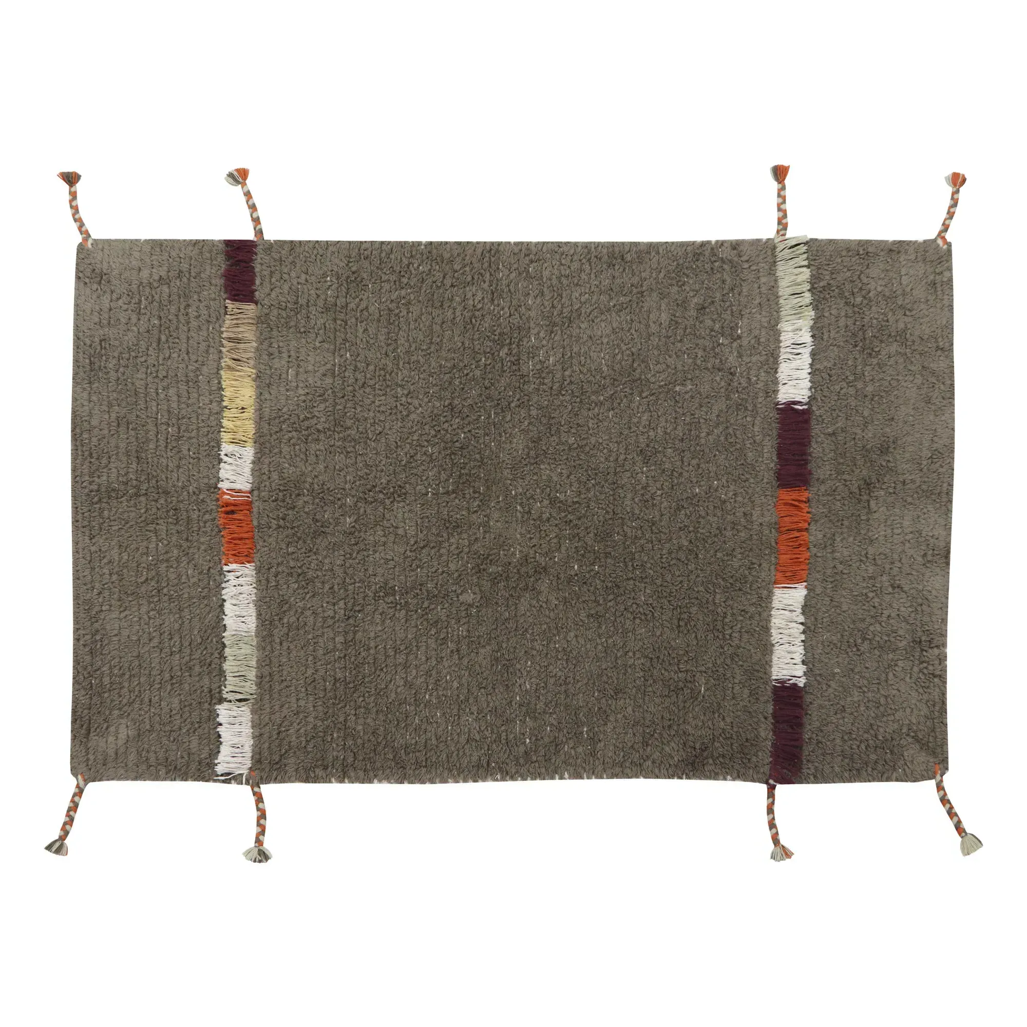 Zabol Reversible Rug - Grey, Cotton alternate view