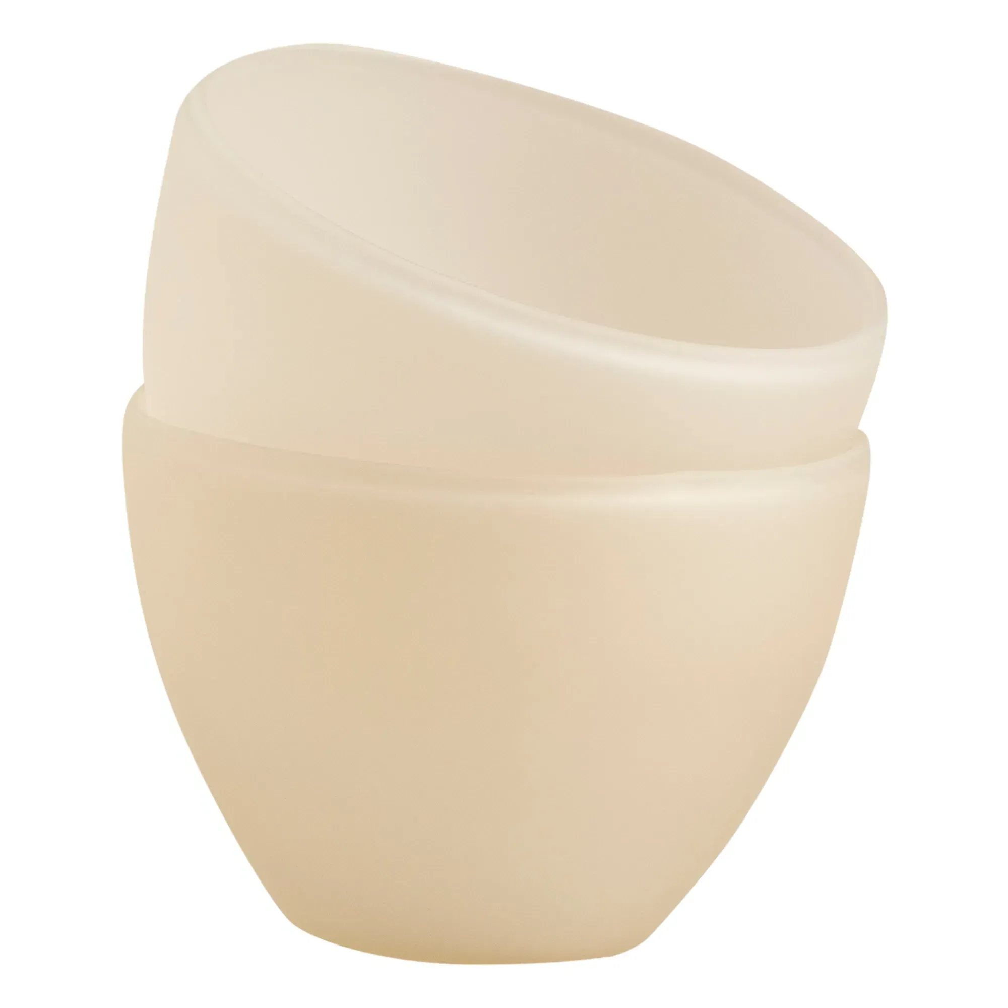Opal Borosilicate Bowls Set of 2 - Ecru product
