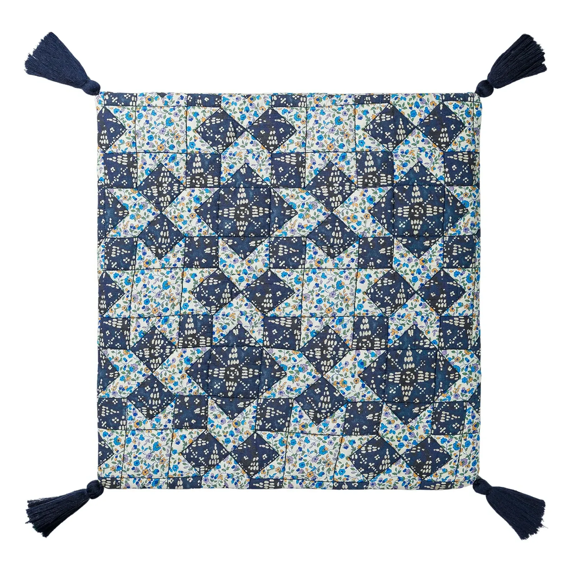 Jimo Cushion Cover - Blue, Organic Cotton product