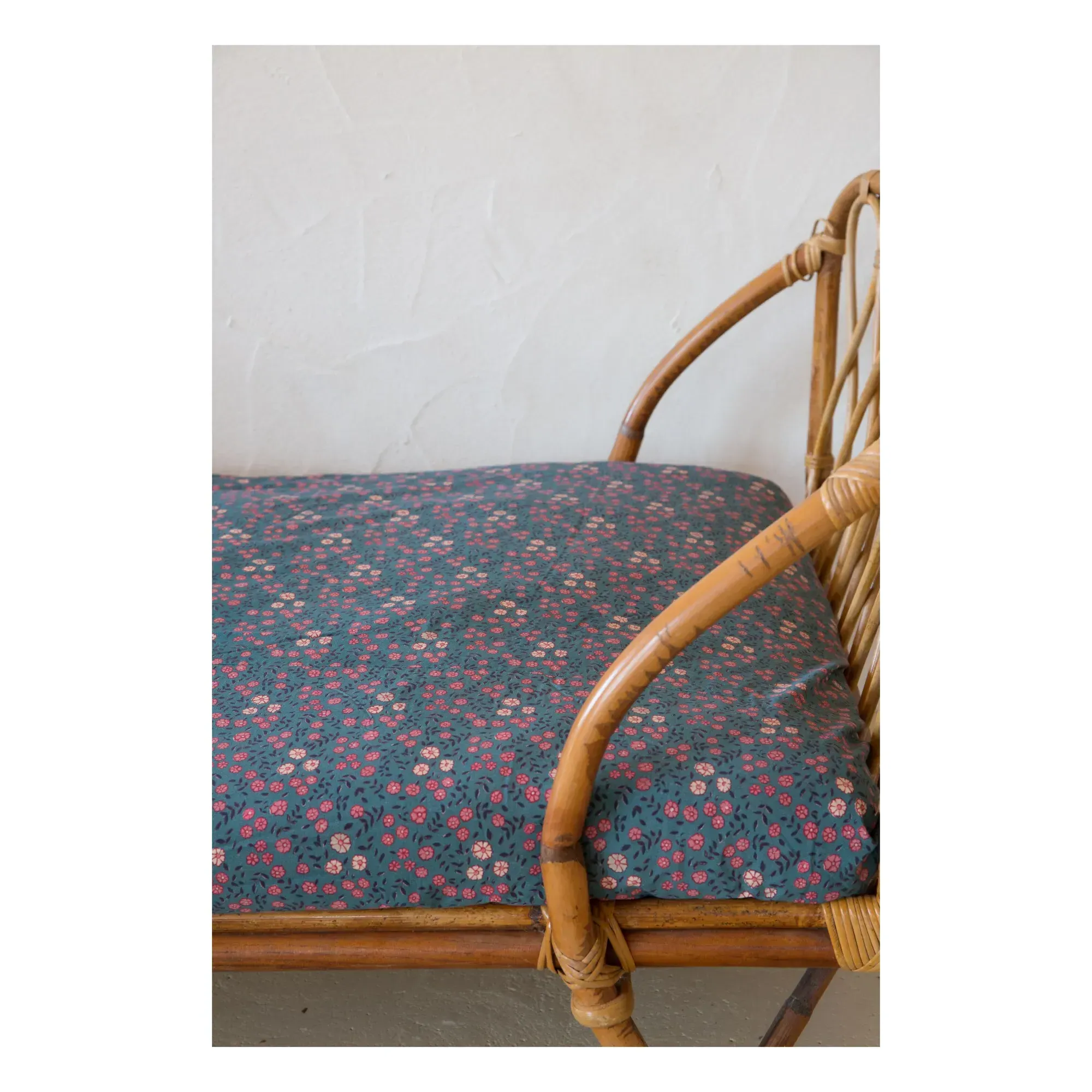 Noemie Comforter Cover - Blue, Organic Cotton product
