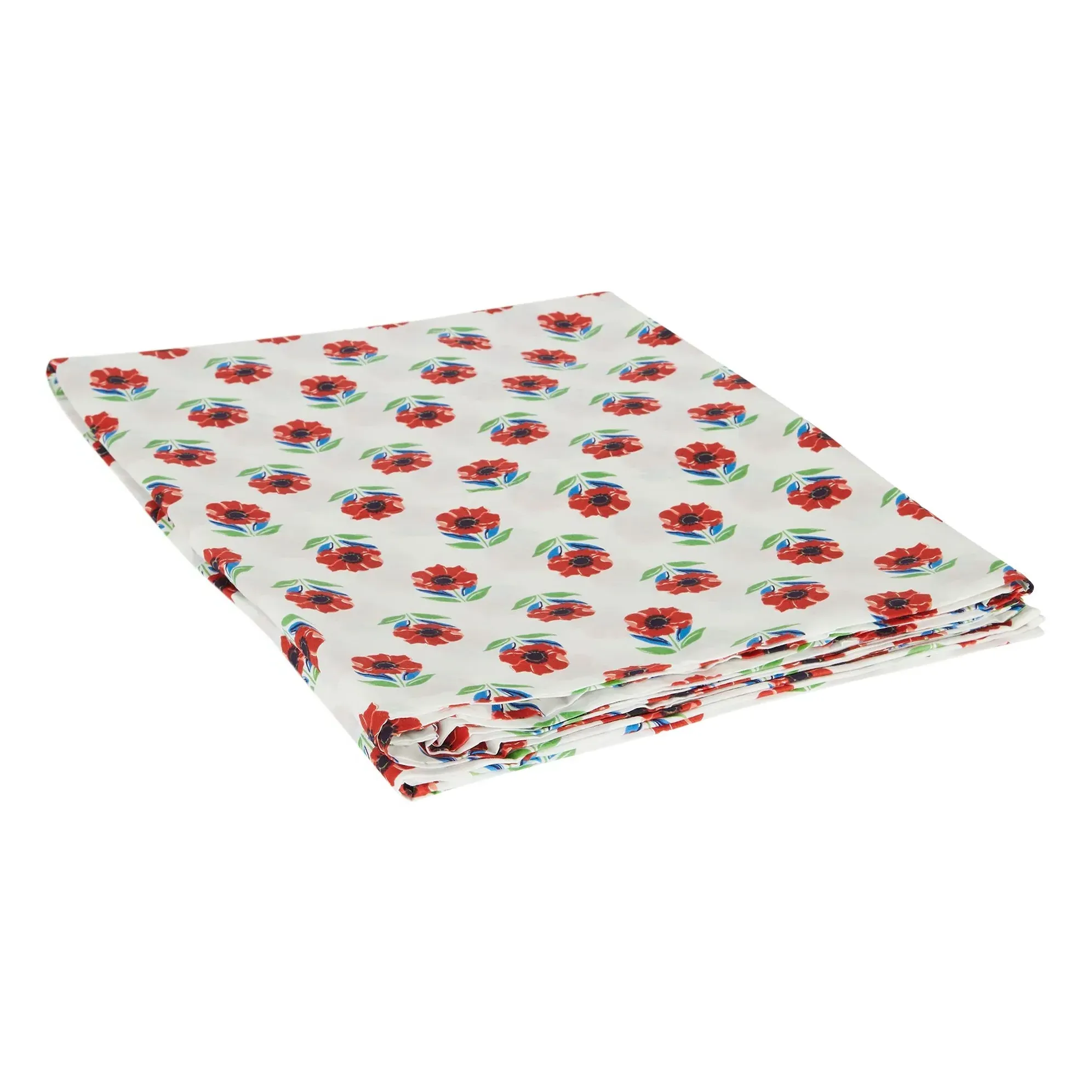 Anemon Bouti Bed Linen Set - Red, Cotton alternate view