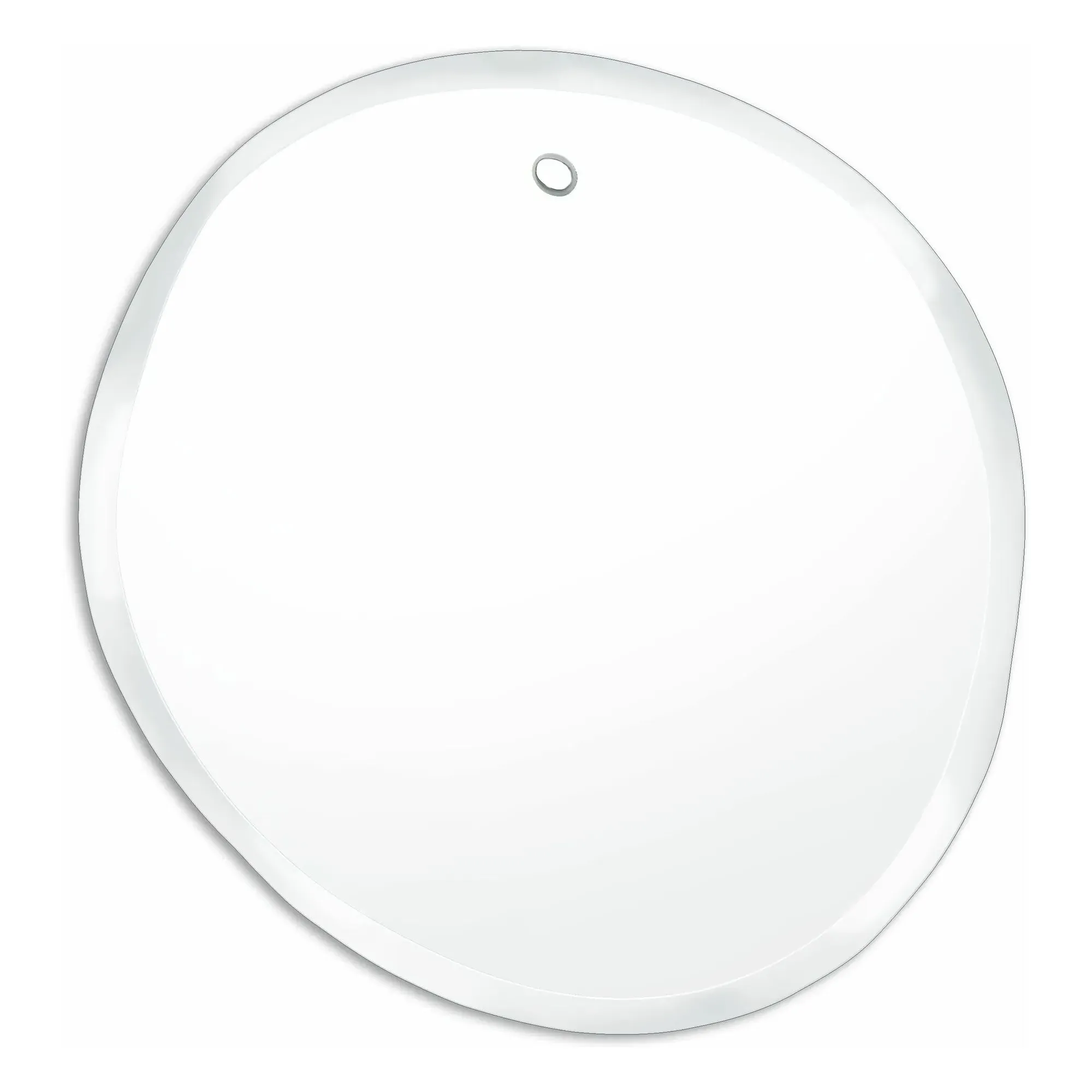 Extra Thin Bevelled Round Wall Mirror - Glass product