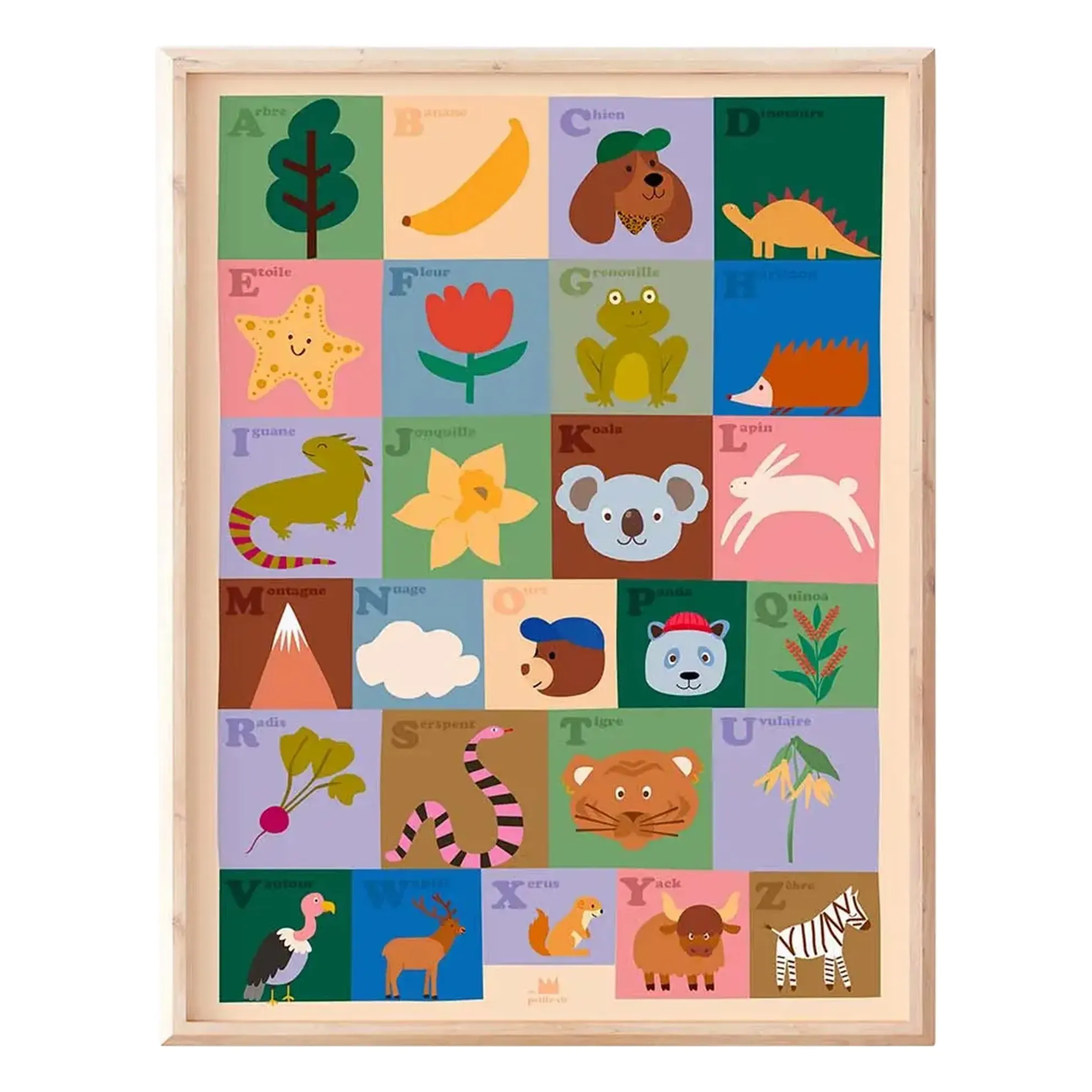 Alphabet Print - Multicoloured product