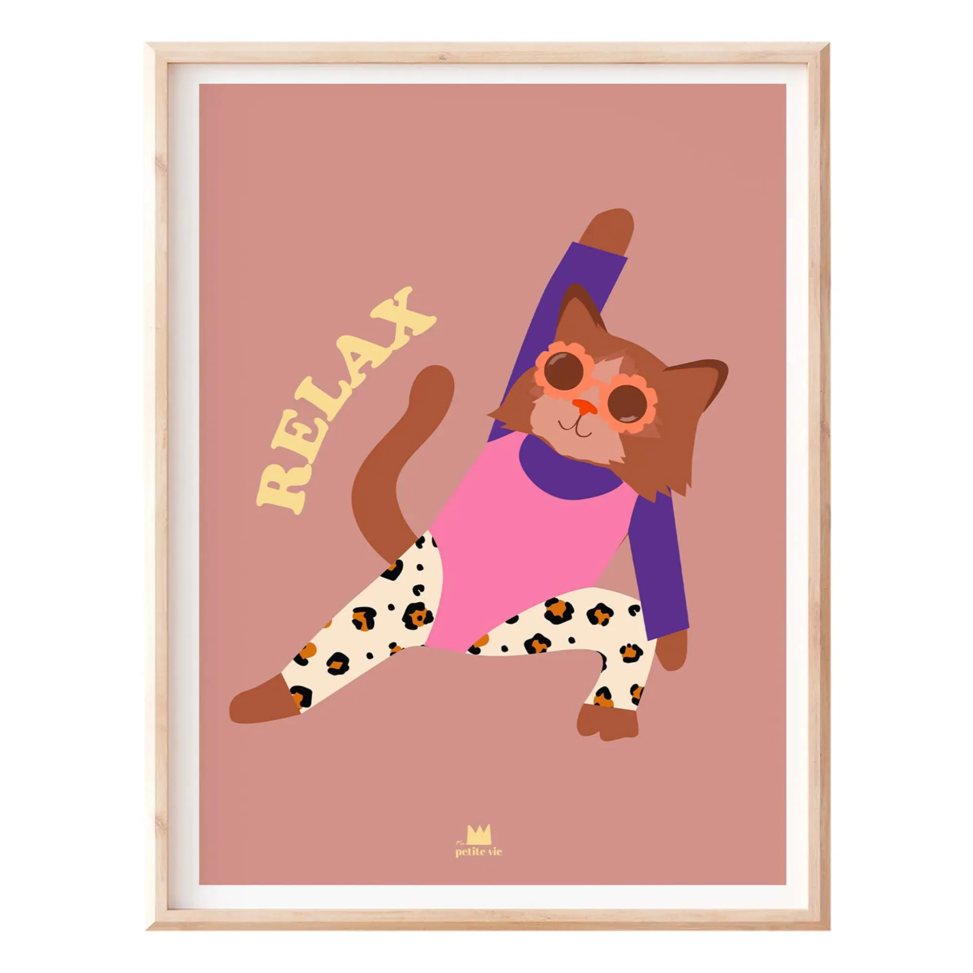 Chat Relax Poster - Multicoloured, PEFC Paper product