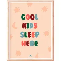Cool Kids Print - Cream, Natural Paper alternate view