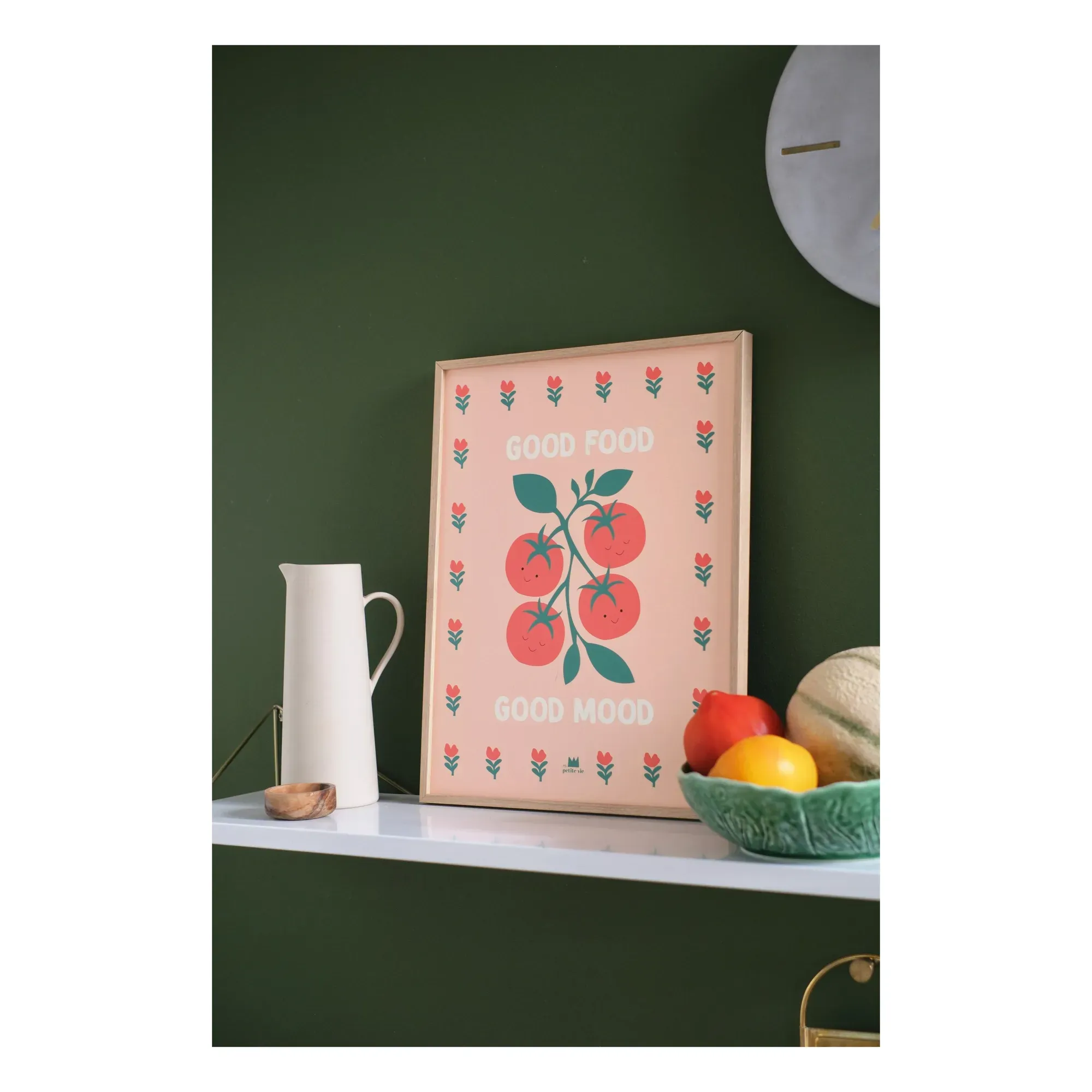 Good Mood Poster - Beige, FSC Paper alternate view