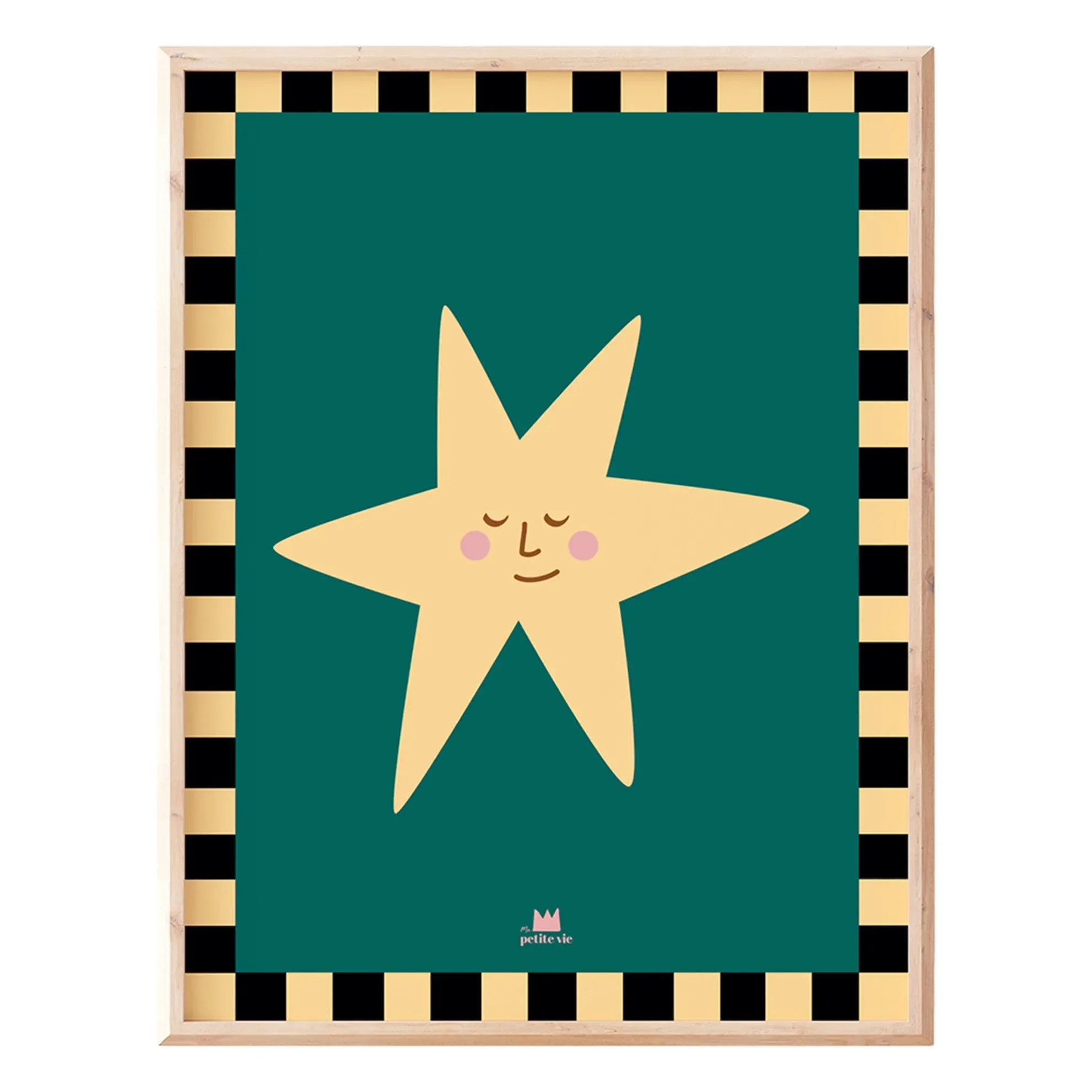 Pop Star Wall Poster - Dark Green product