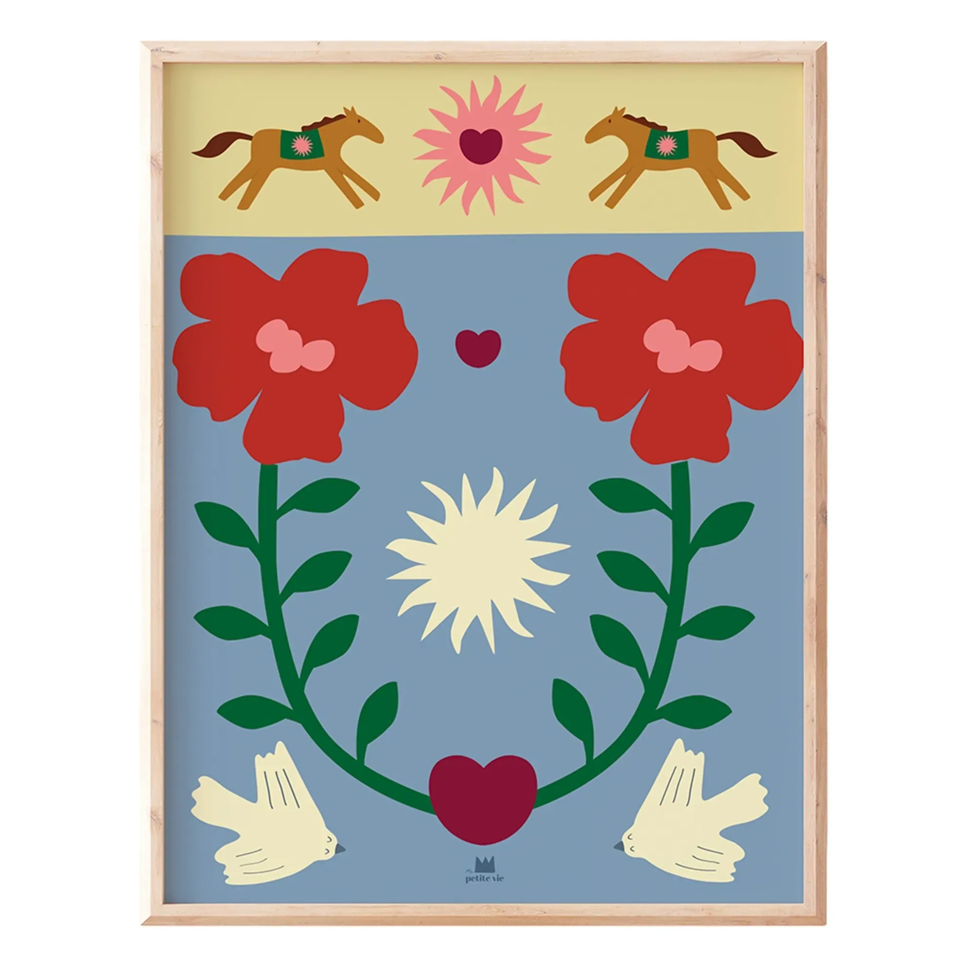 Solstice Poster - Blue product