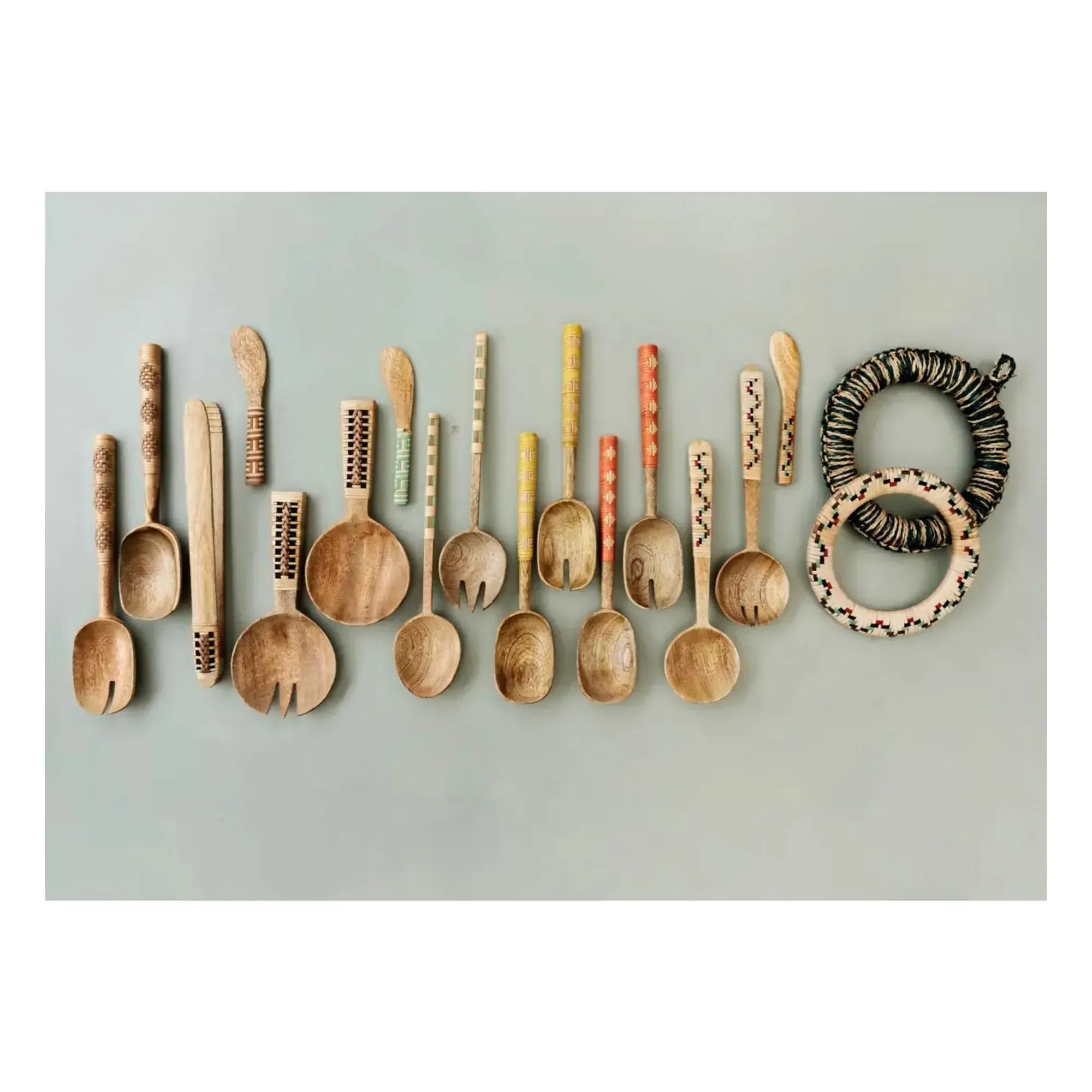 Bamboo Trivet - Natural, Bamboo alternate view