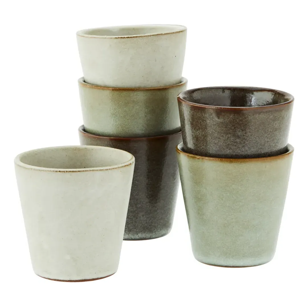Ceramic Tumblers Set of 6 - Multicoloured, Sandstone product