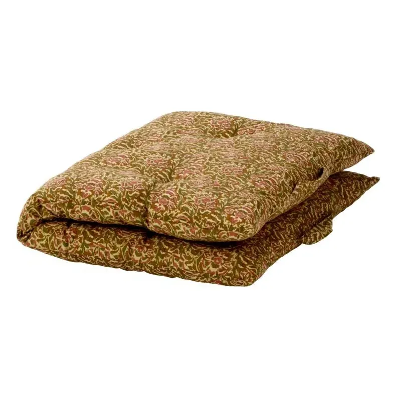 Floor Mattress in Printed Cotton - Green product
